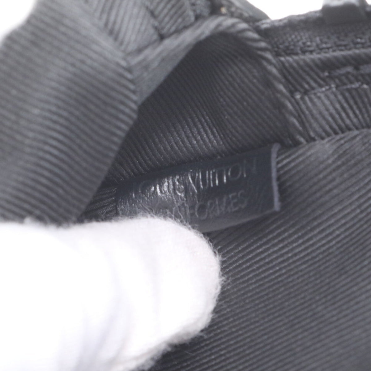 Louis Vuitton Black Leather Pochette Sling Bag (Pre-Owned)
