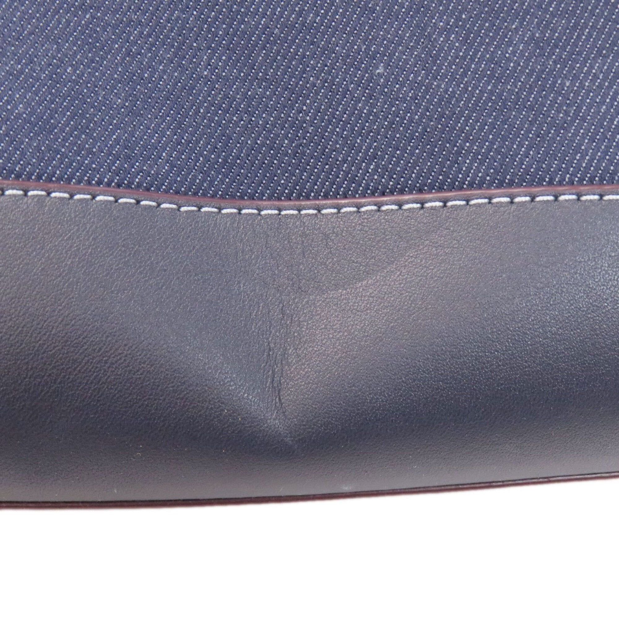 Coach Blue Denim Tote Bag (Pre-Owned)