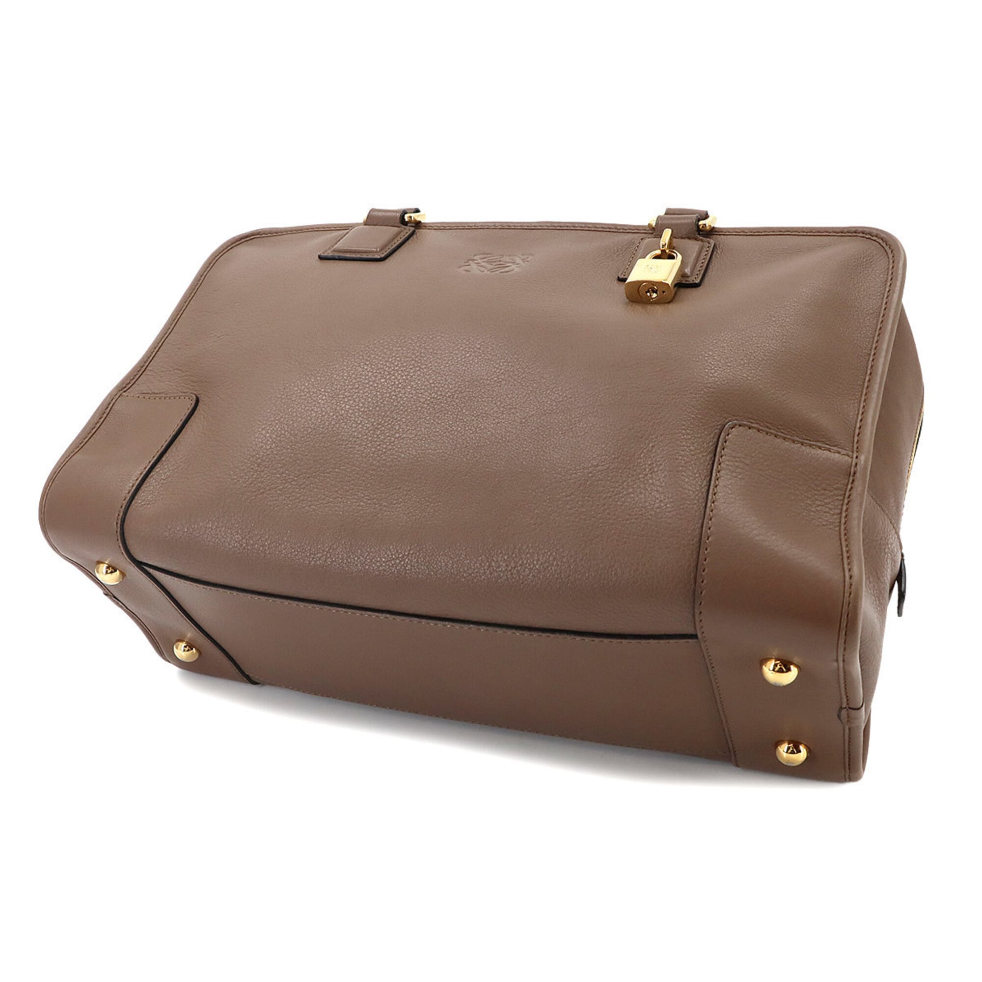Loewe Brown Leather Handbag (Pre-Owned)