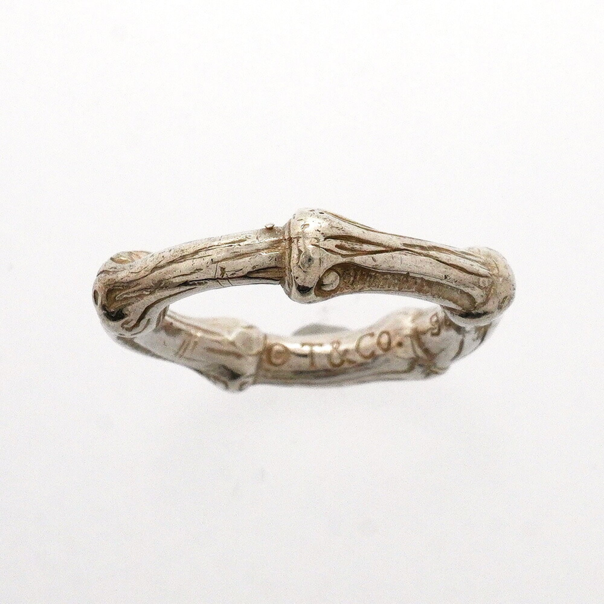 Tiffany Silver 925 Band Ring (Pre-Owned)