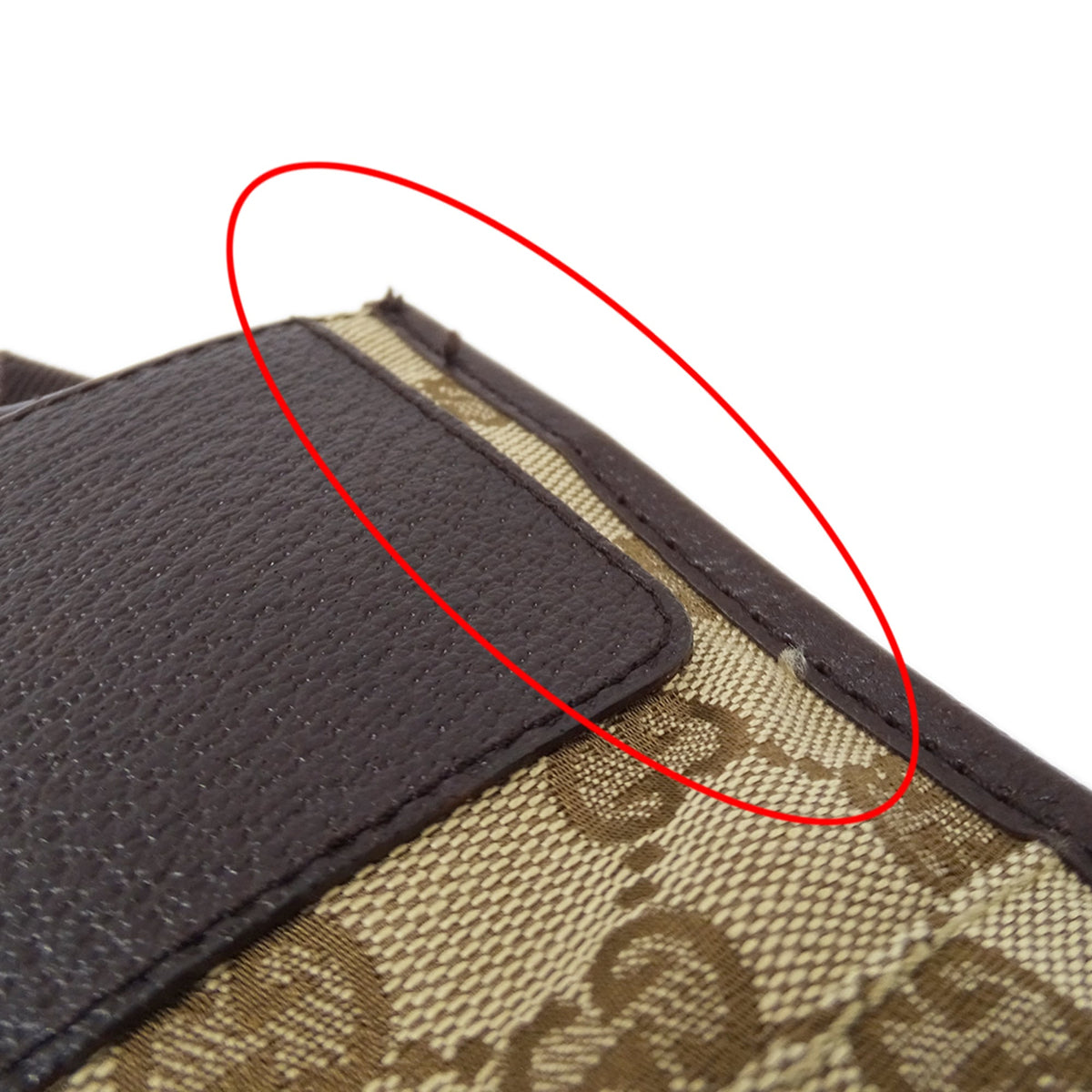 Gucci Beige Brown Gg Canvas Handbag Shoulder Bag (Pre-Owned)