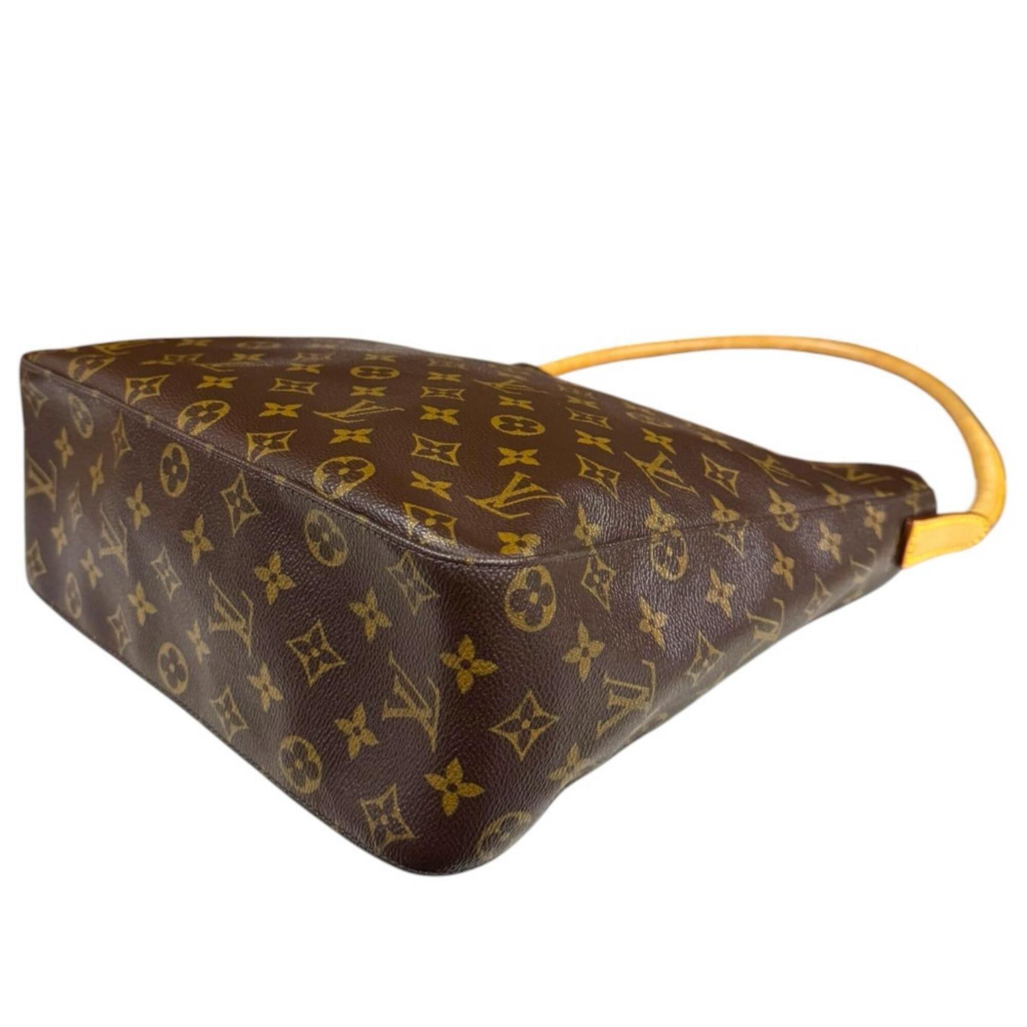 Louis Vuitton Brown Monogram Shoulder Bag (Pre-Owned)