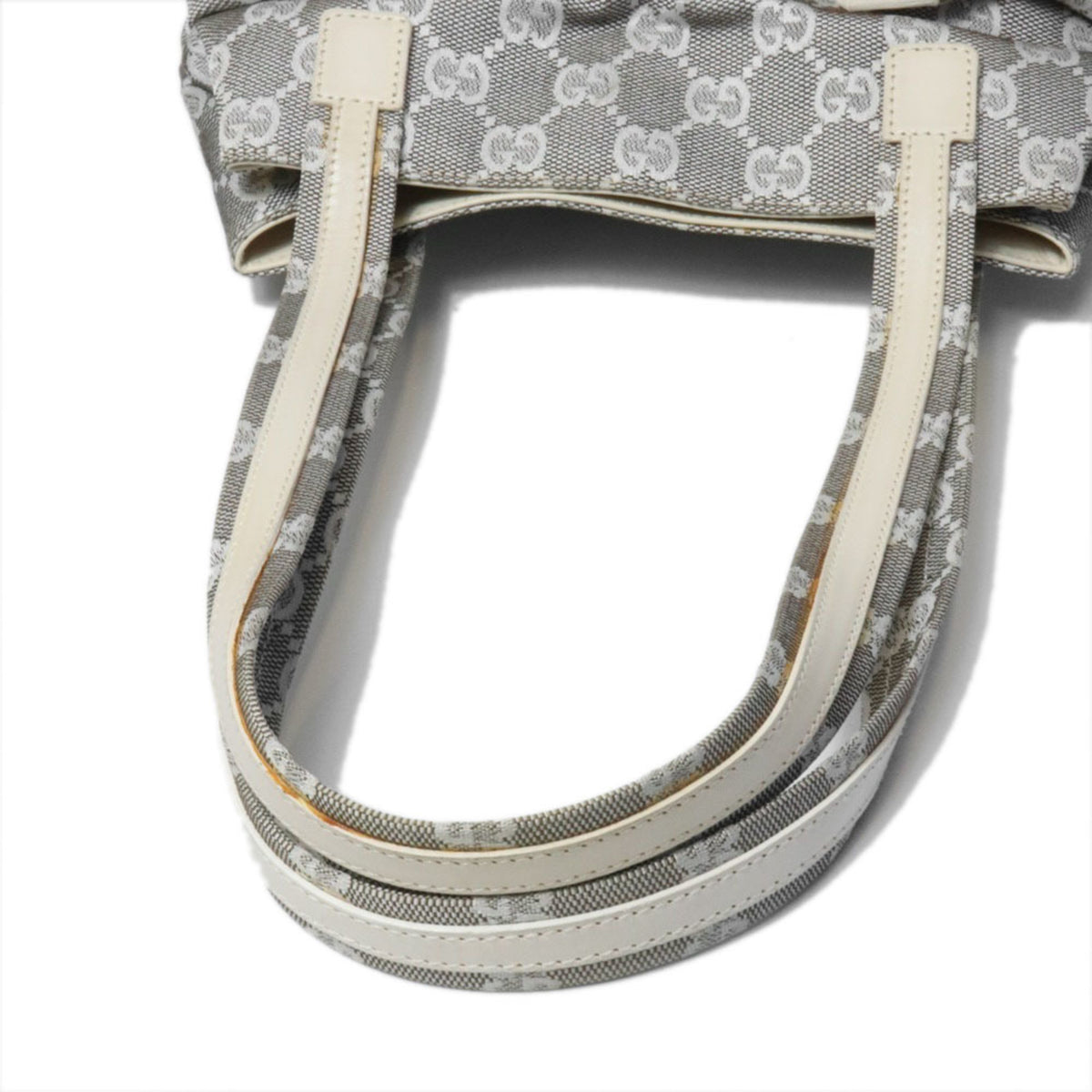 Gucci Gray Gg Canvas Tote Bag (Pre-Owned)