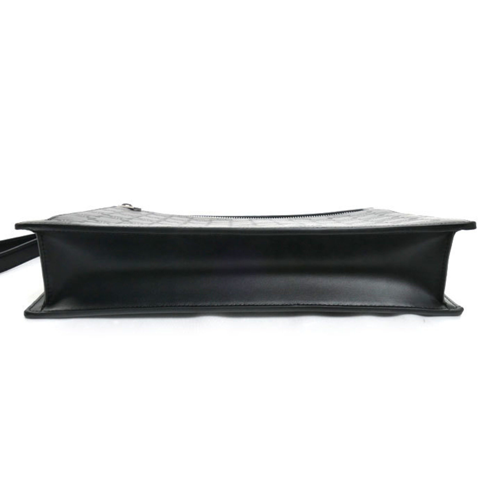 Celine Black Leather Clutch Bag (Pre-Owned)