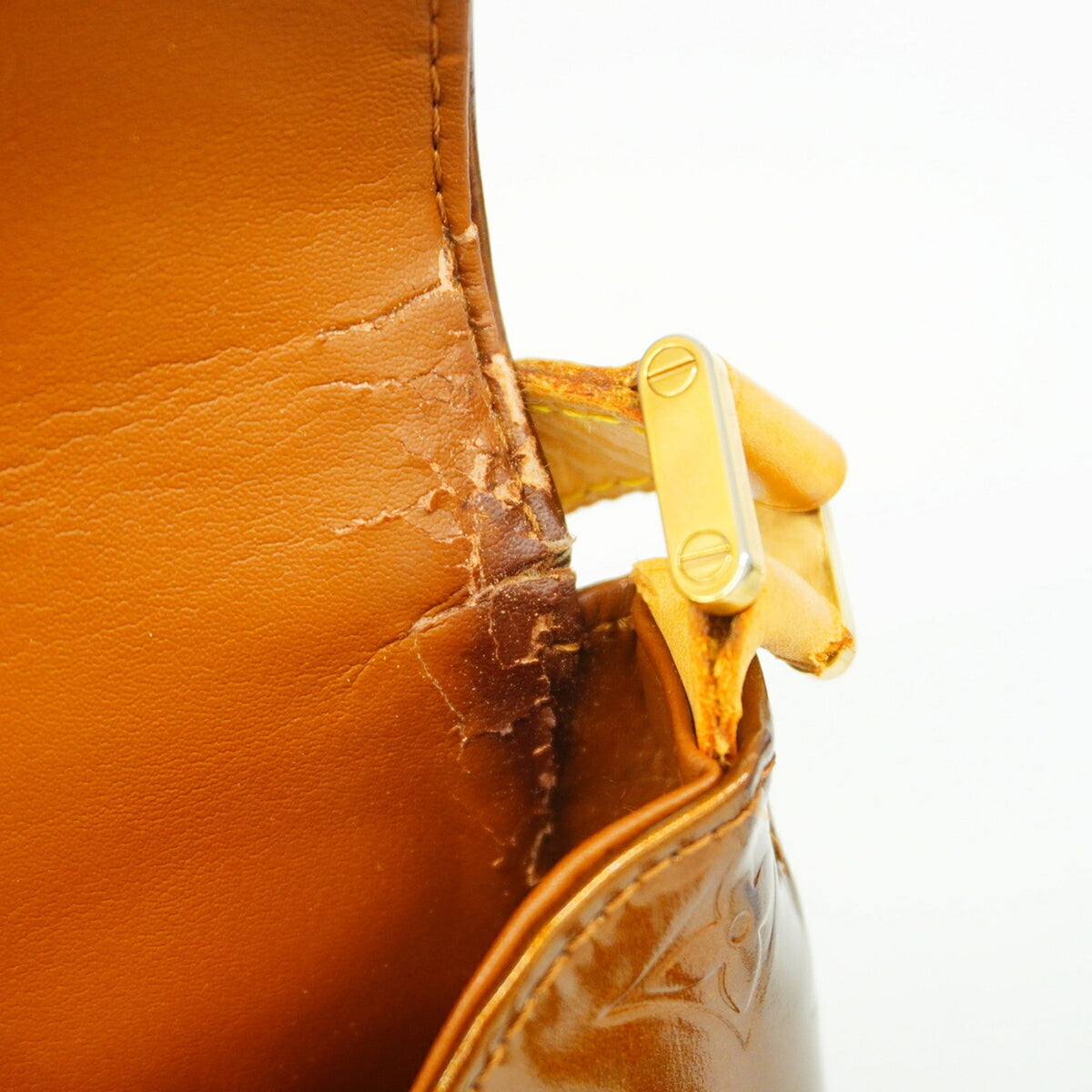 Louis Vuitton Bronze Shoulder Bag (Pre-Owned)