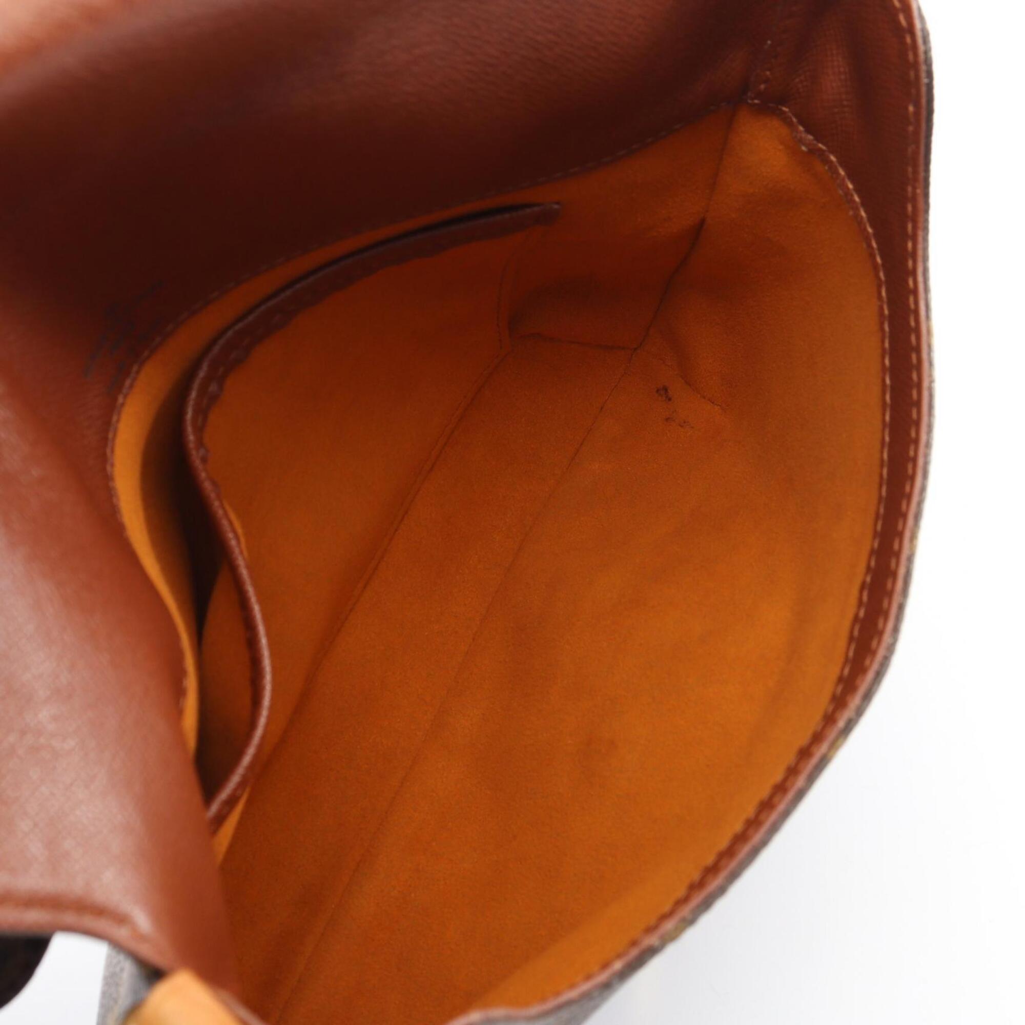 Louis Vuitton Brown Monogram Monogram Leather Handbag Shoulder Bag (Pre-Owned)
