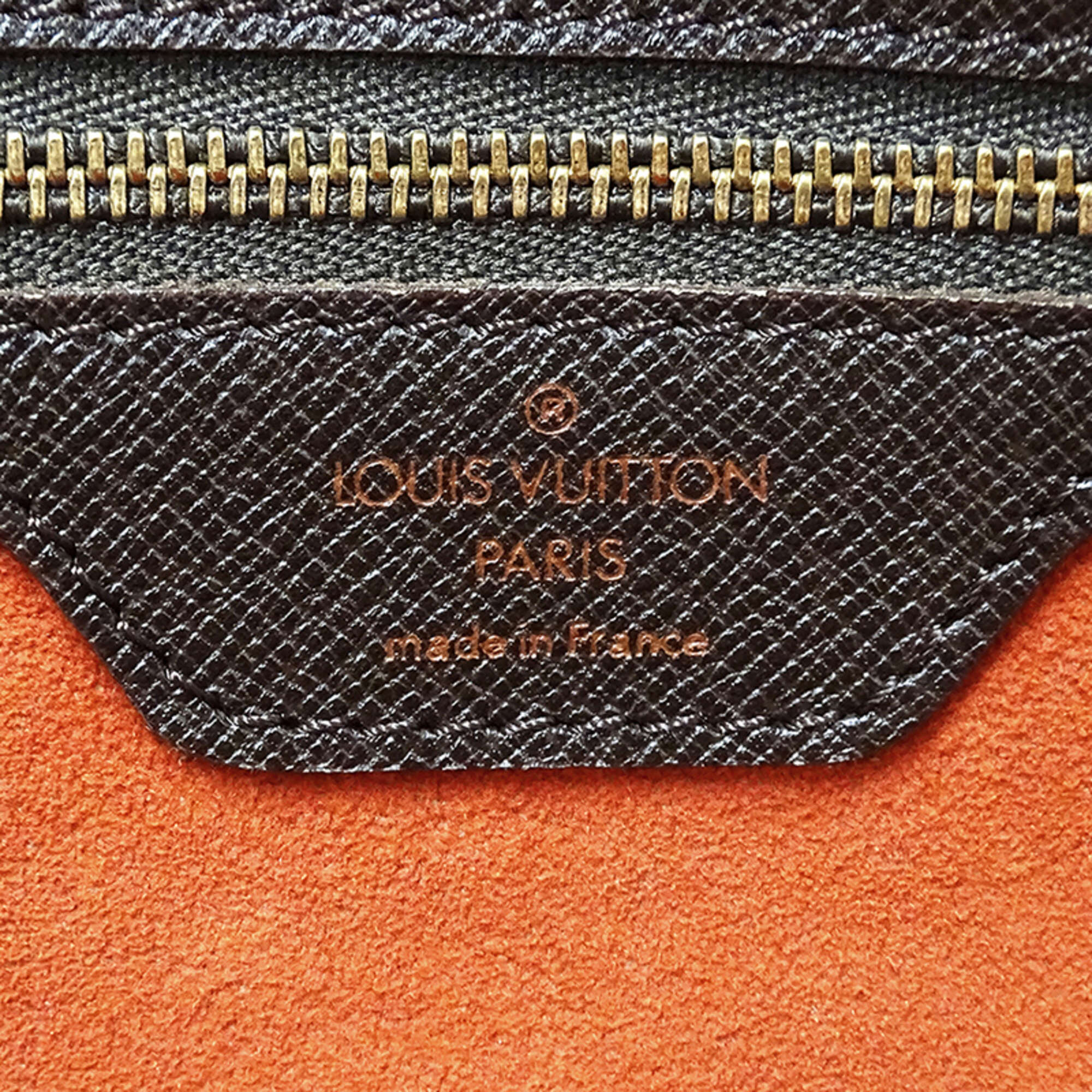 Louis Vuitton Brown Damier Canvas Galle Damier Canvas Handbag (Pre-Owned)
