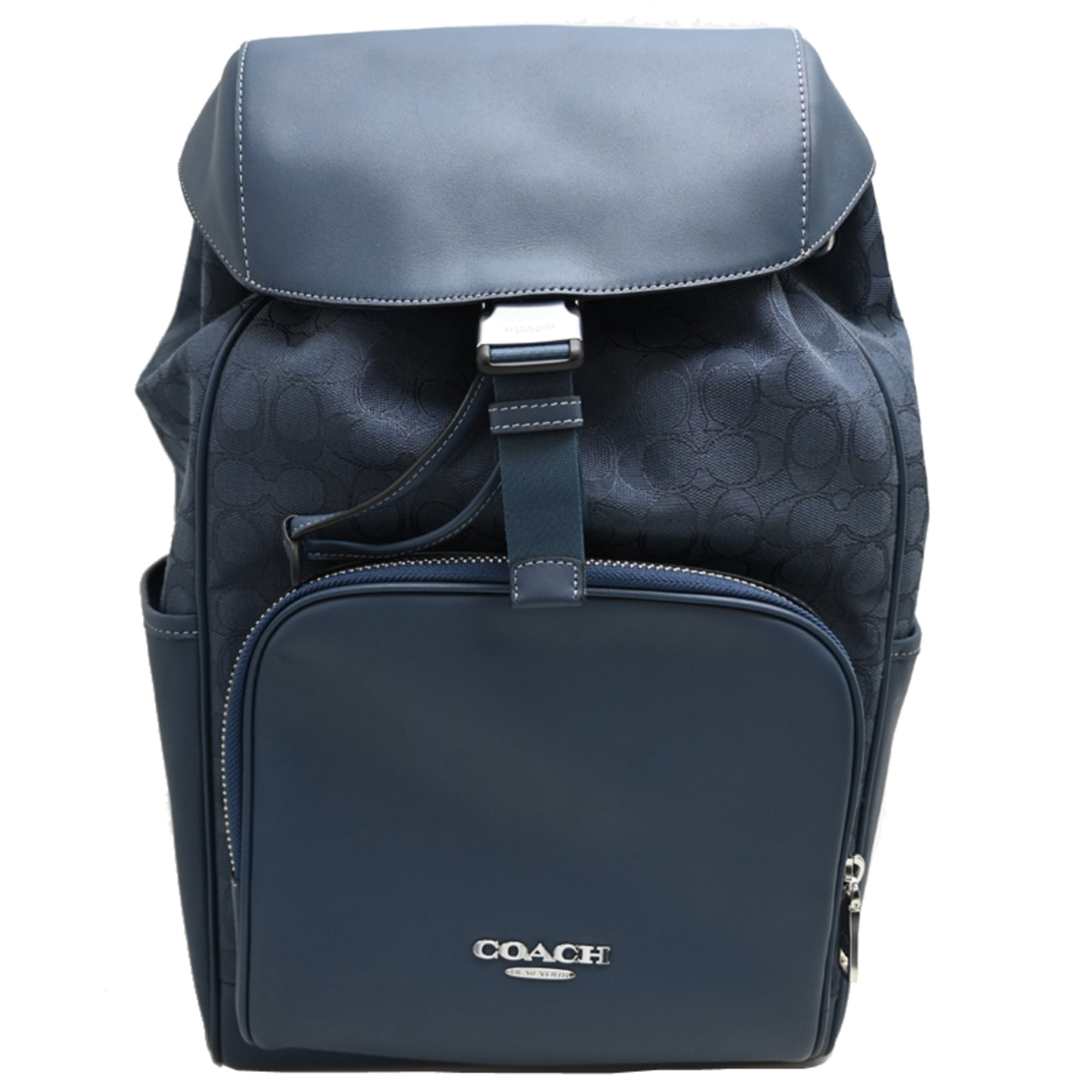 Coach Navy Leather (Pre-Owned)