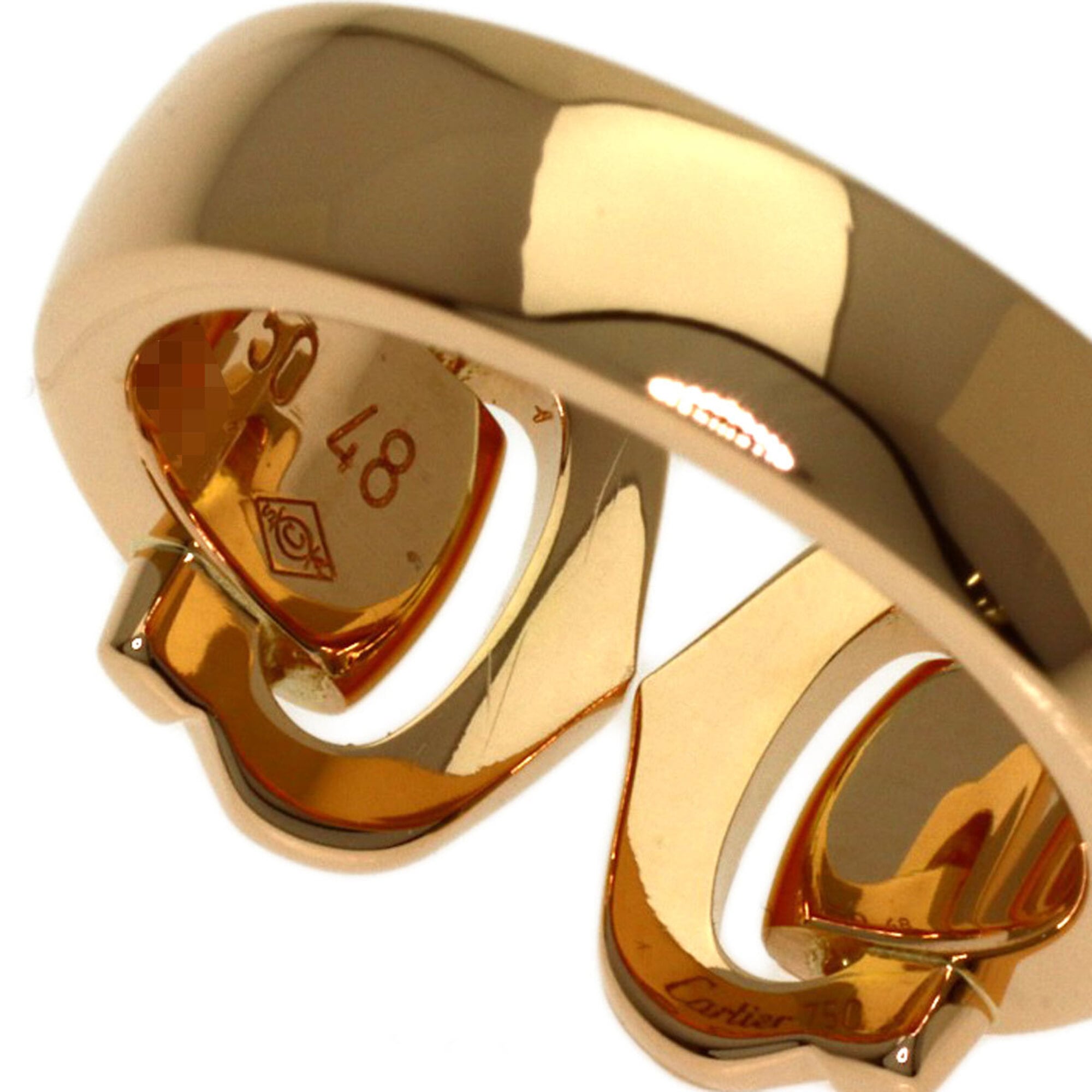 Cartier Pink Gold (18K) Band Ring (Pre-Owned)