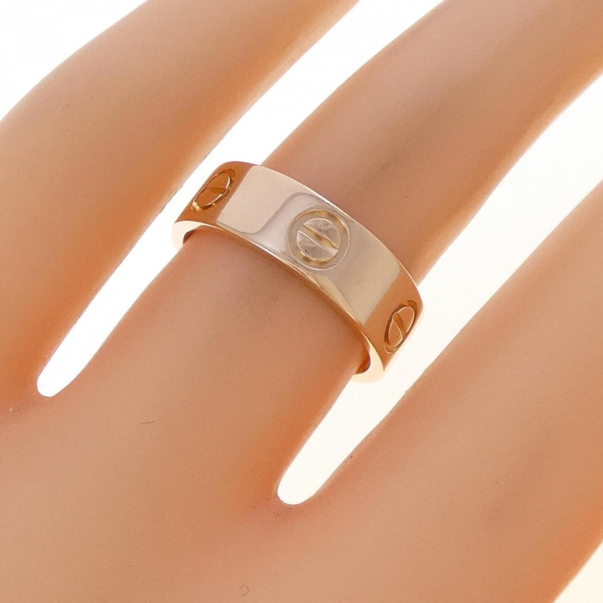Cartier Pink Gold (18K) Band Ring (Pre-Owned)