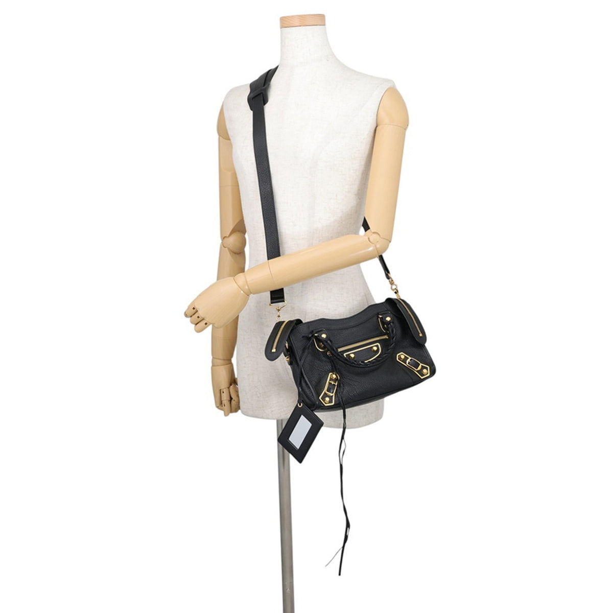 Balenciaga Black Leather Handbag (Pre-Owned)