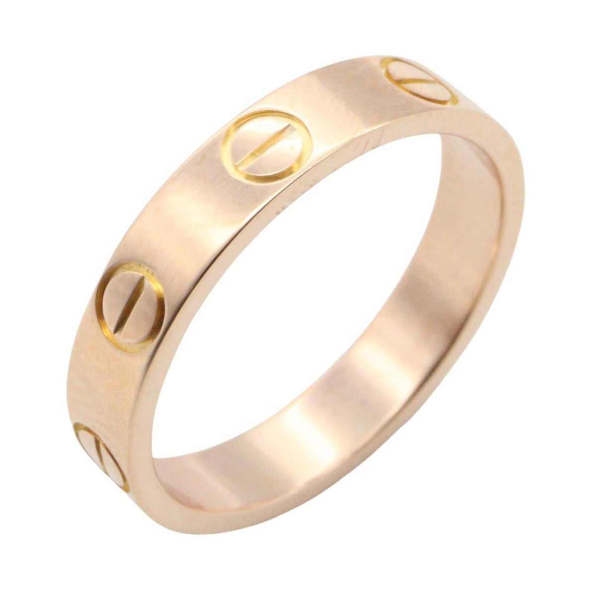 Cartier Gold Pink Gold (18K) Band Ring (Pre-Owned)