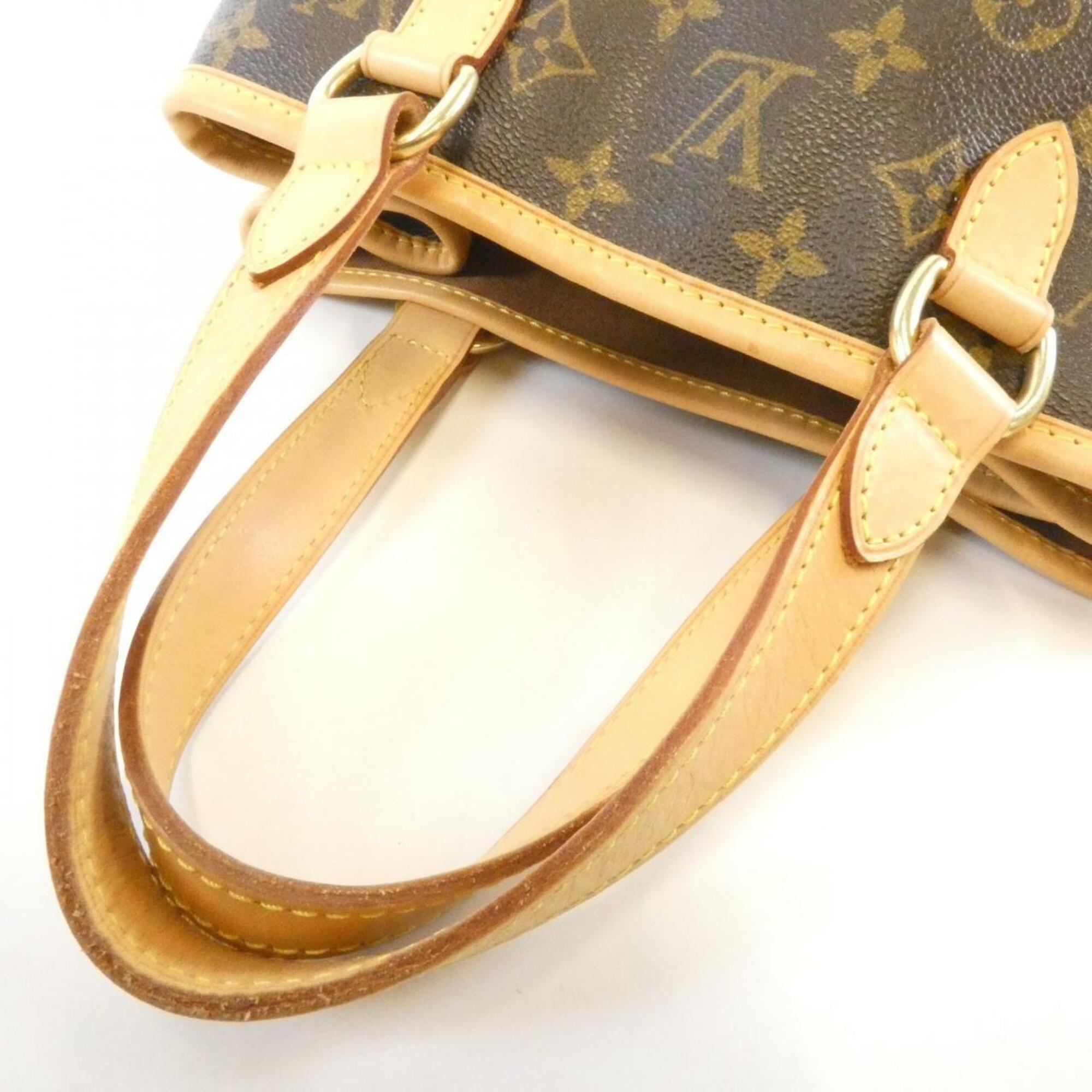 Louis Vuitton Brown Coated Canvas Handbag (Pre-Owned)