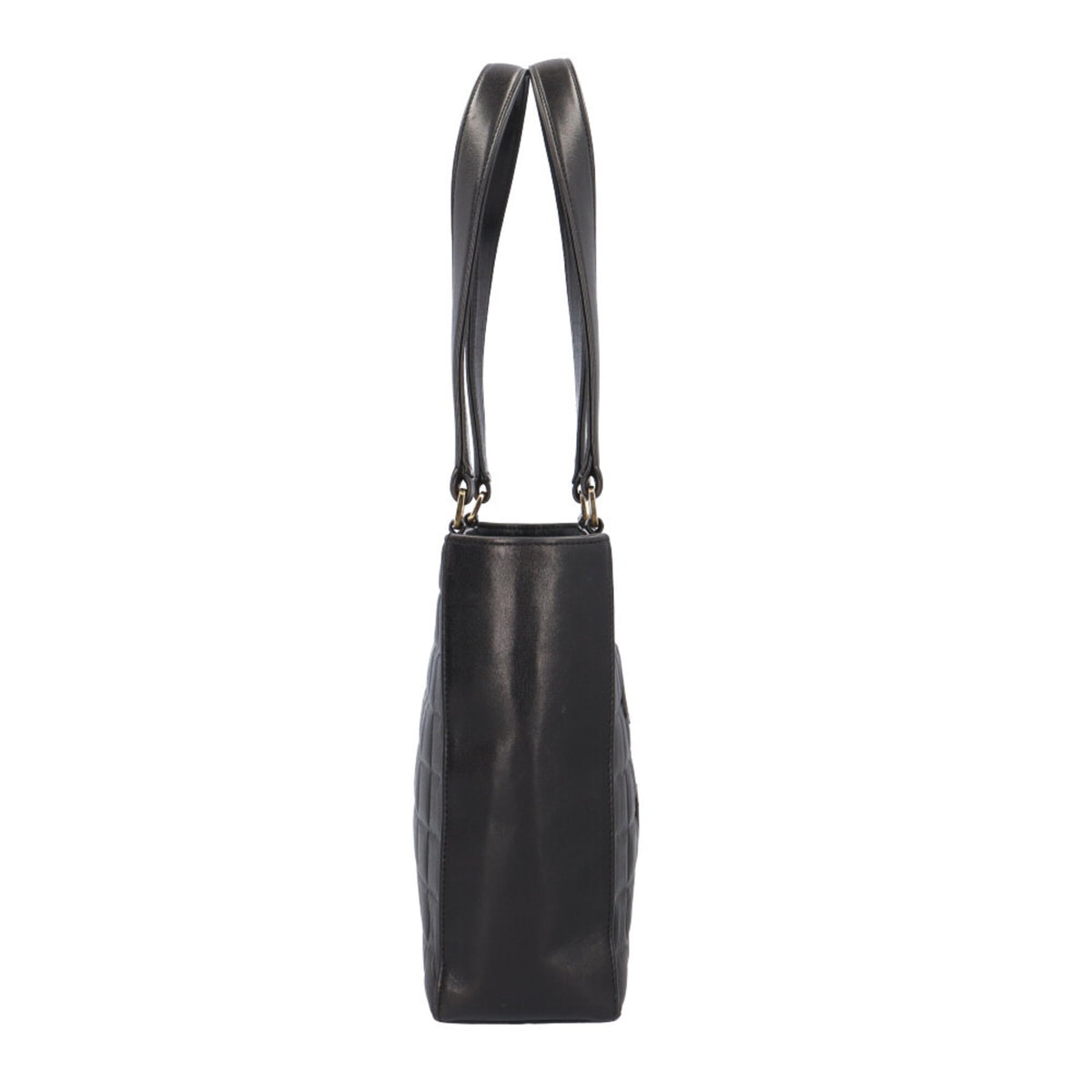 Chanel Black Leather Shoulder Bag (Pre-Owned)