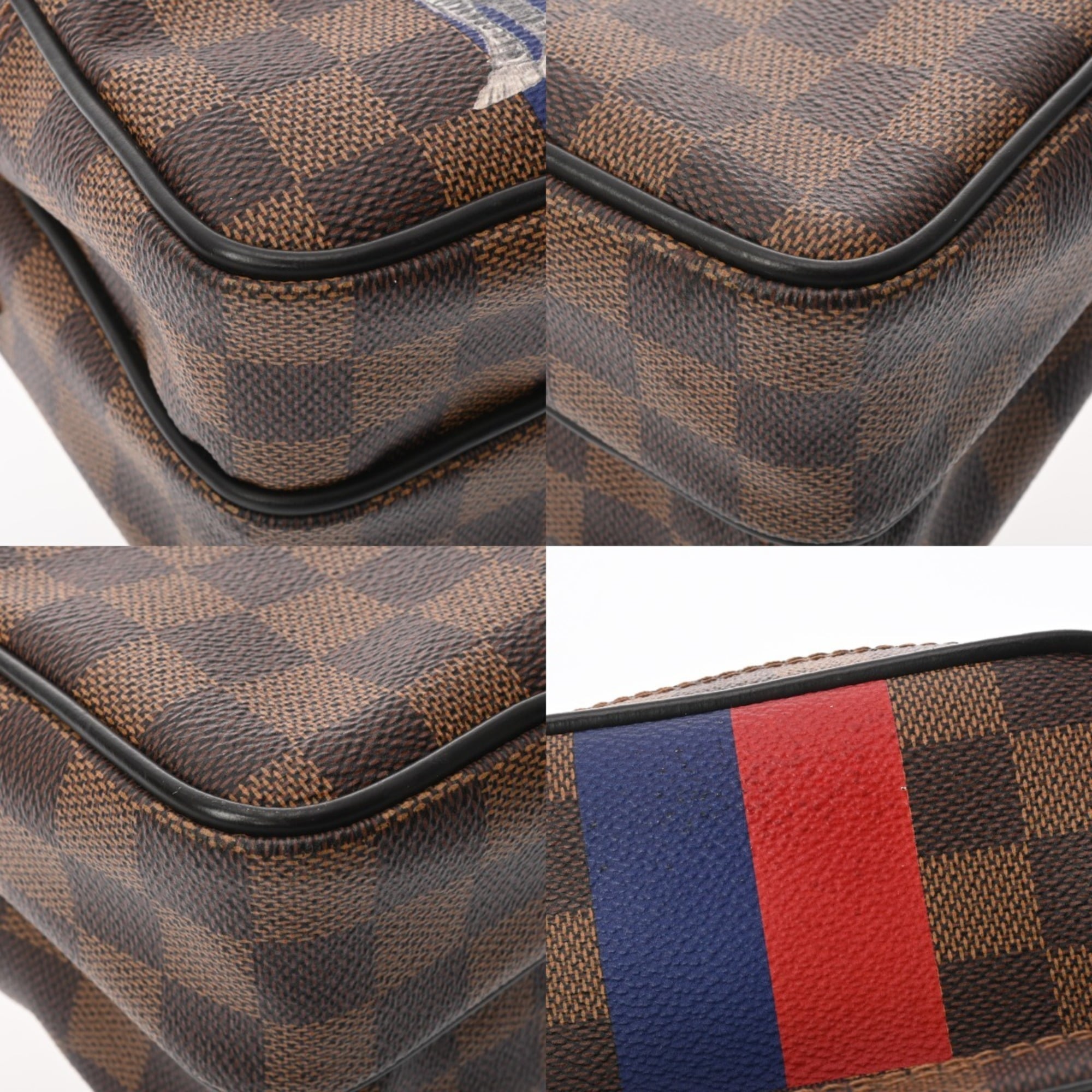 Louis Vuitton Brown Damier Canvas Shoulder Bag (Pre-Owned)