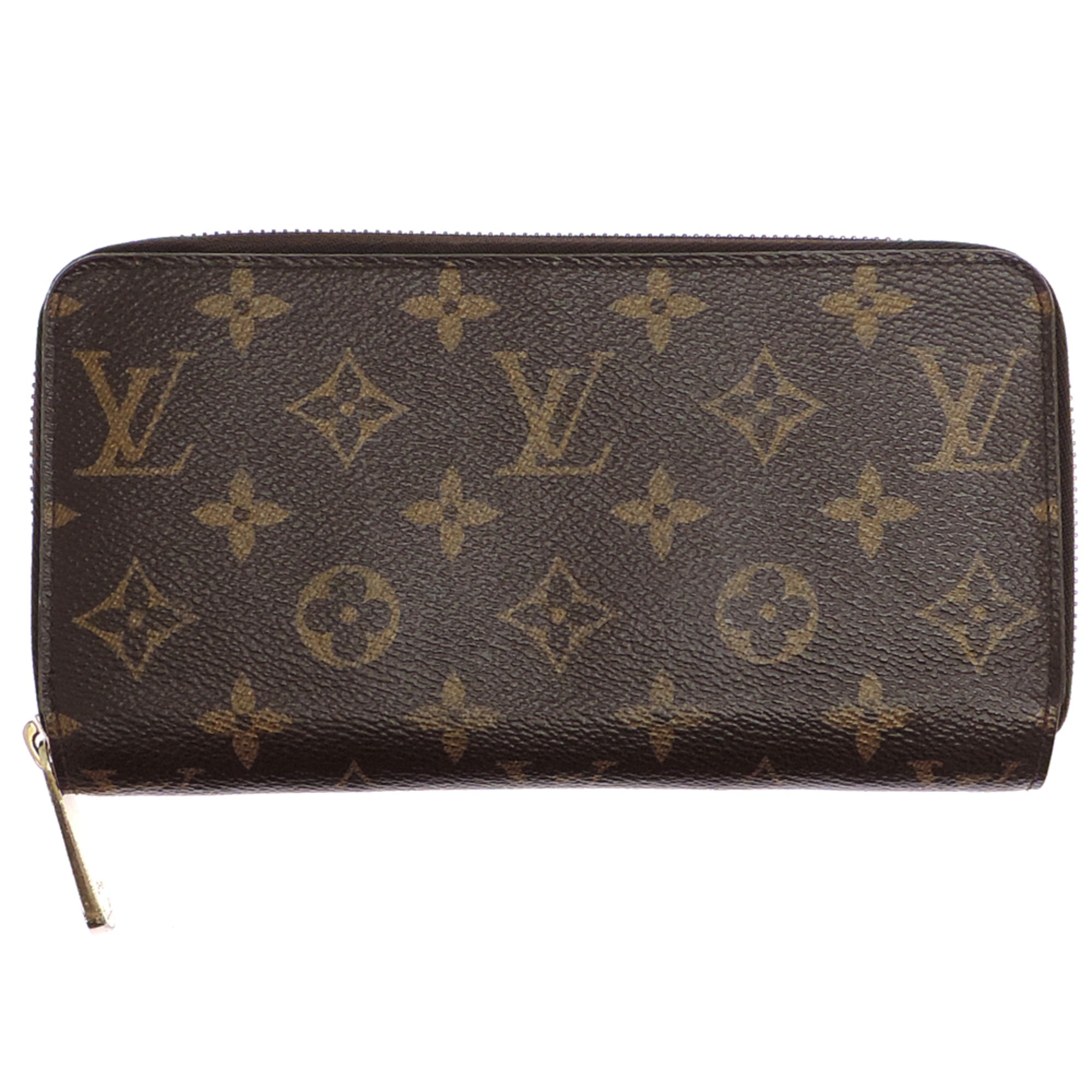 Louis Vuitton Brown Monogram Long Wallet (Bi-Fold) (Pre-Owned)