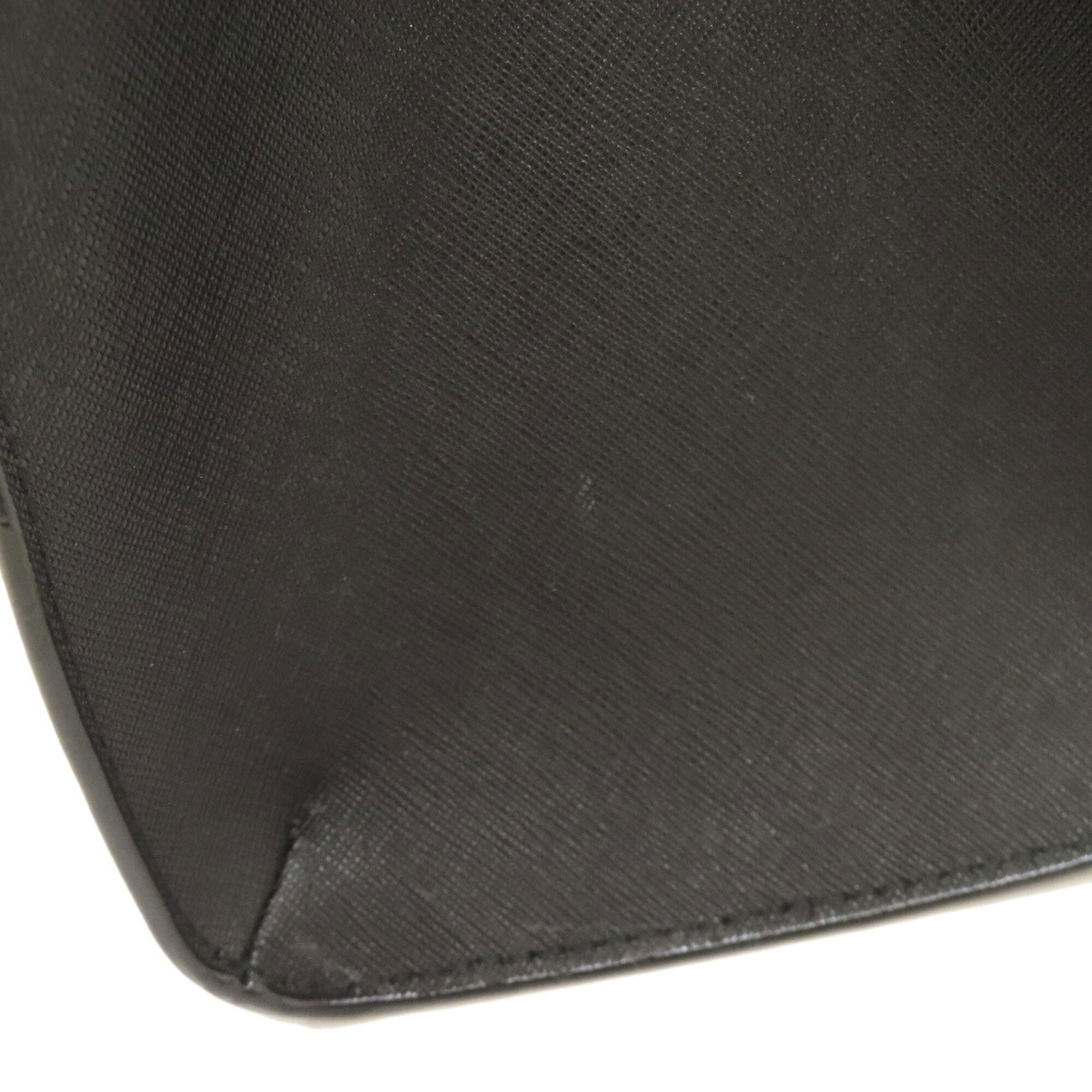 Bally Black Leather Tote Bag (Pre-Owned)