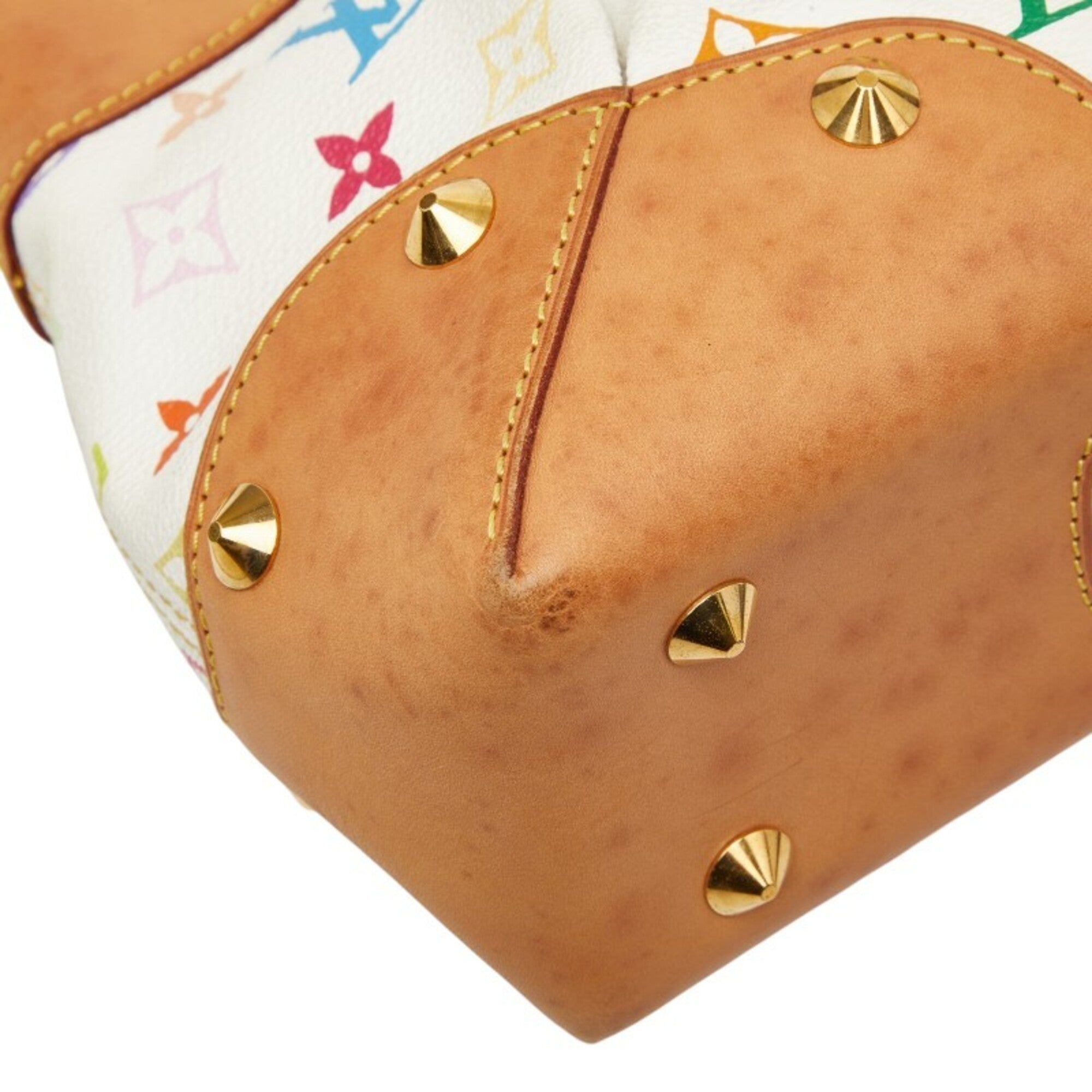 Louis Vuitton Blanc Multi-Color White Pvc Leather Handbag Shoulder Bag (Pre-Owned)