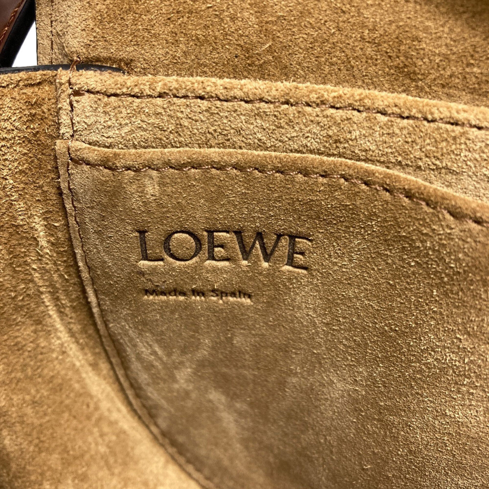 Loewe Brown Leather Shoulder Bag (Pre-Owned)