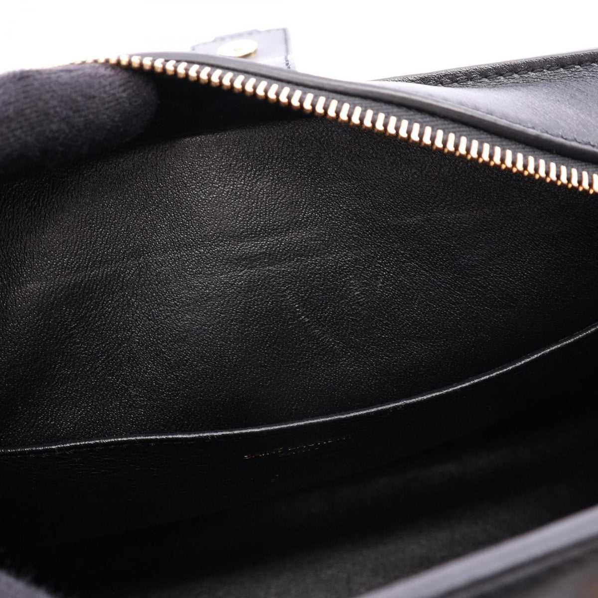 Yves Saint Laurent Black Leather Handbag (Pre-Owned)