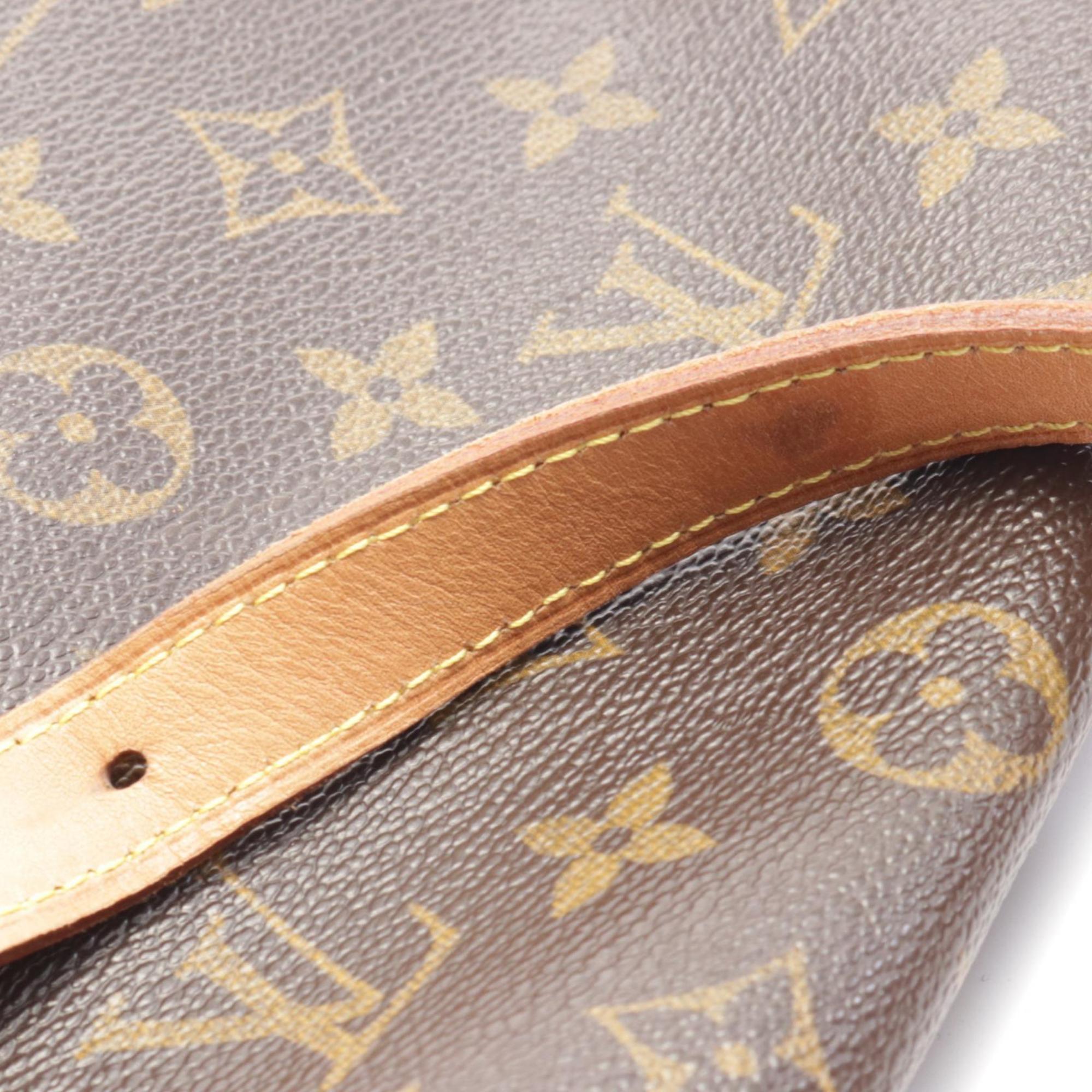 Louis Vuitton Brown Monogram Coated Canvas Shoulder Bag (Pre-Owned)