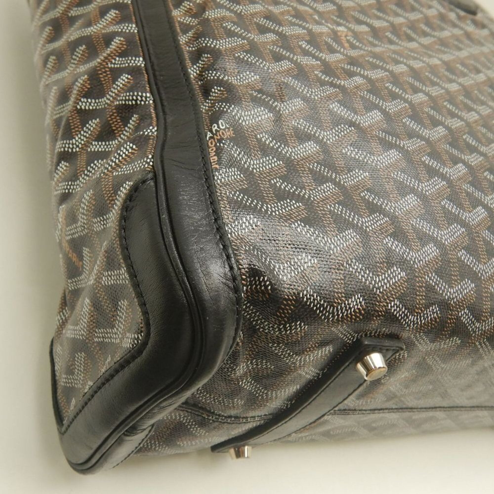 Goyard Black Coated Canvas Tote Bag (Pre-Owned)