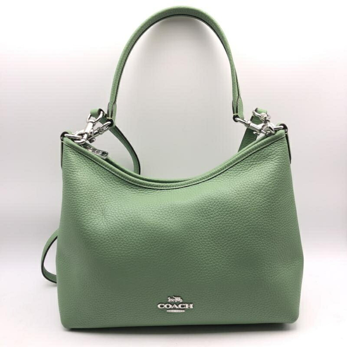 Coach Green Shoulder Bag (Pre-Owned)