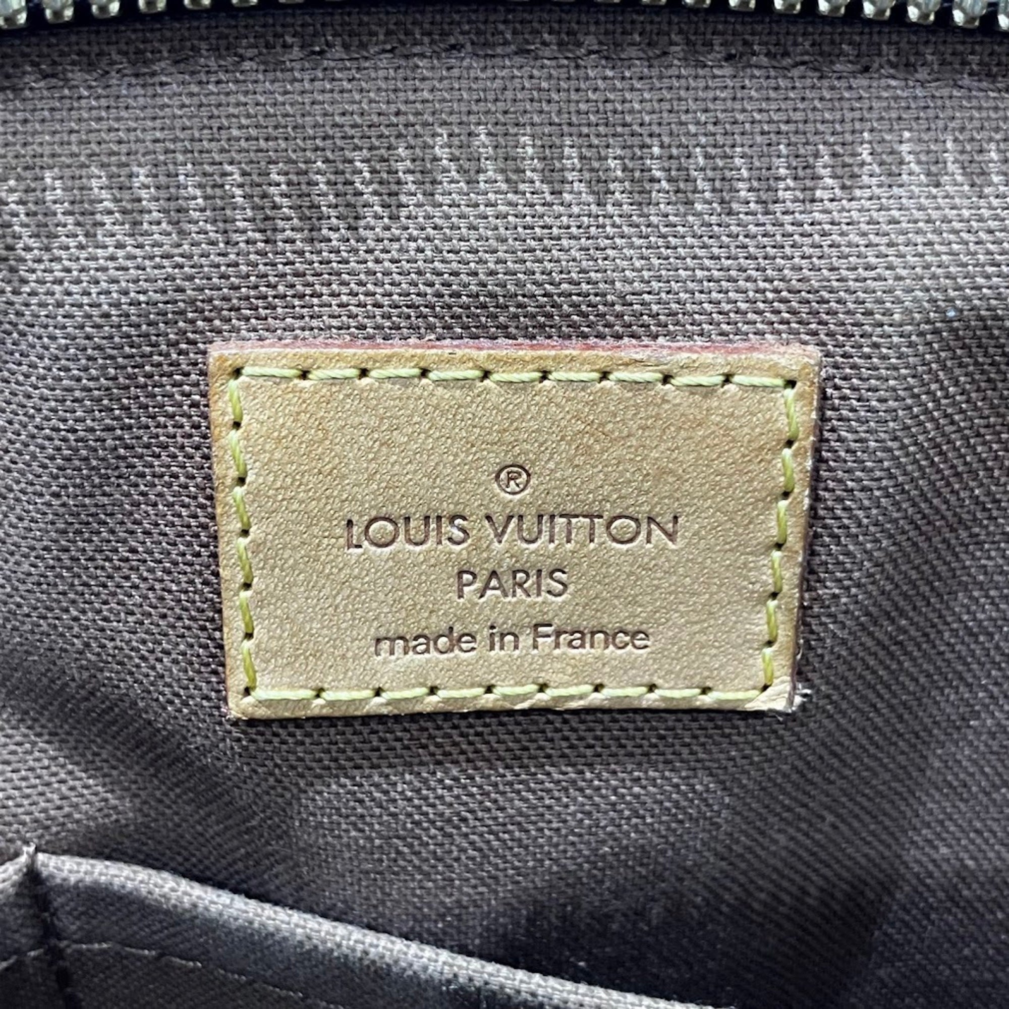 Louis Vuitton Brown Pvc Handbag (Pre-Owned)
