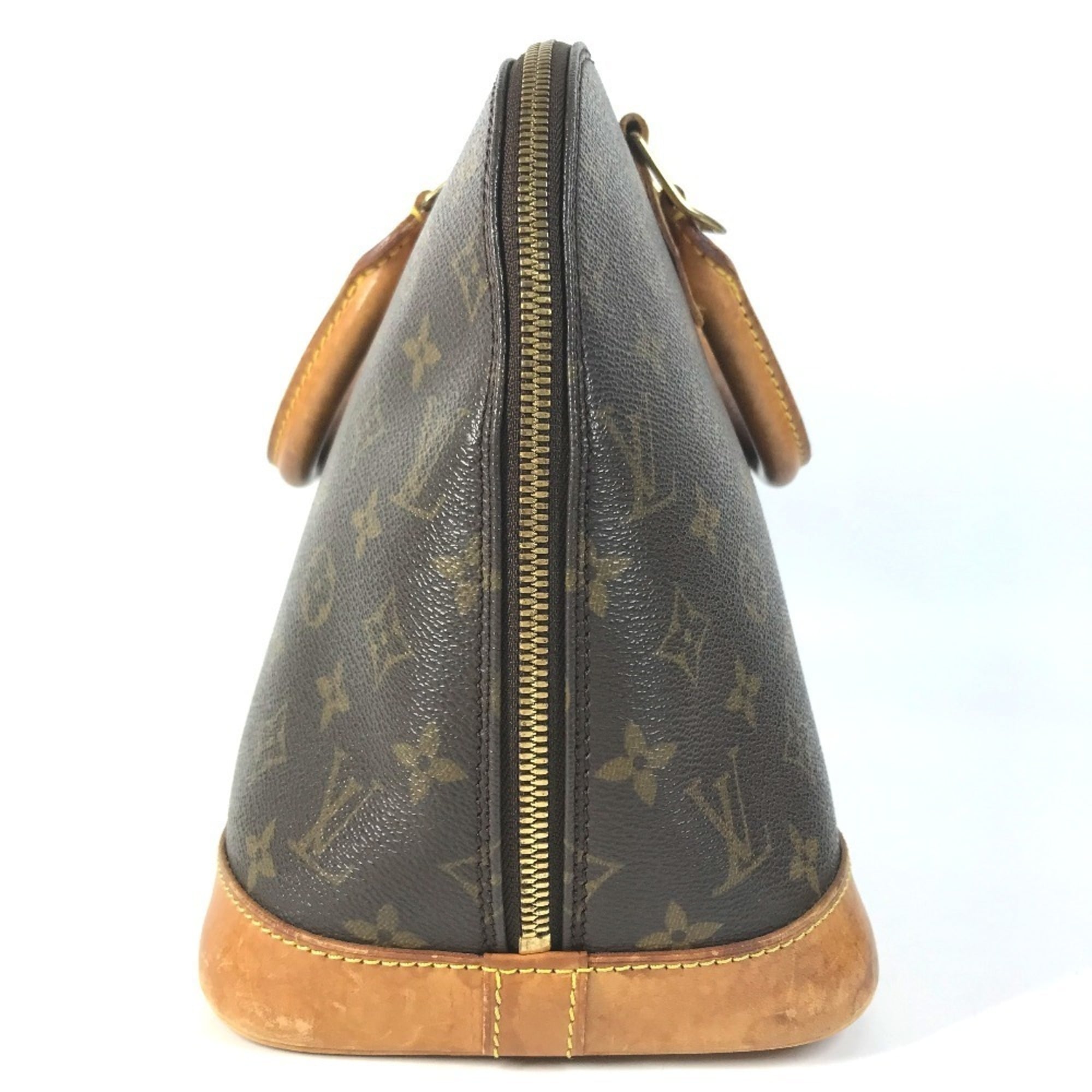 Louis Vuitton Brown Galle Monogram Handbag Tote Bag (Pre-Owned)
