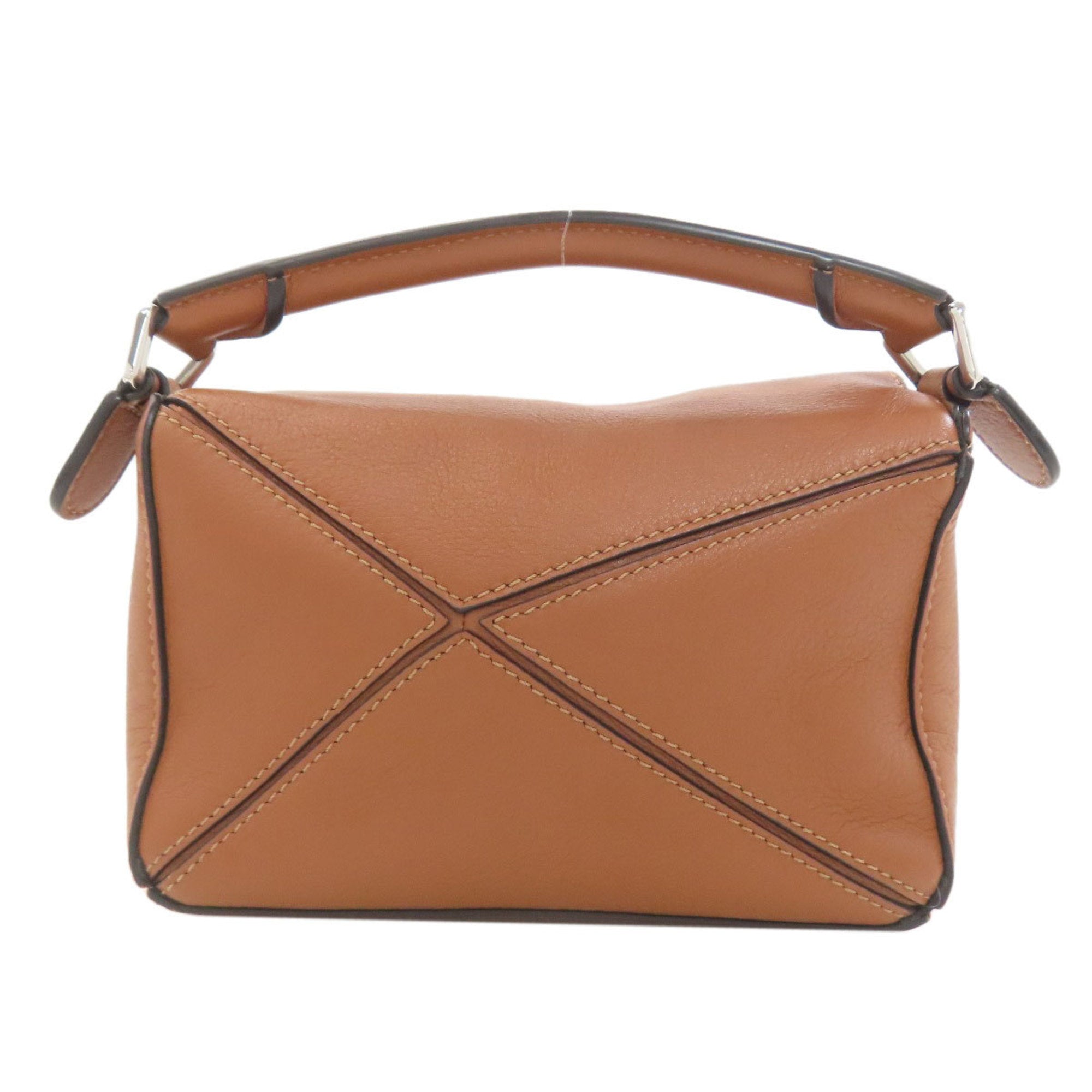 Loewe Brown Leather Handbag (Pre-Owned)