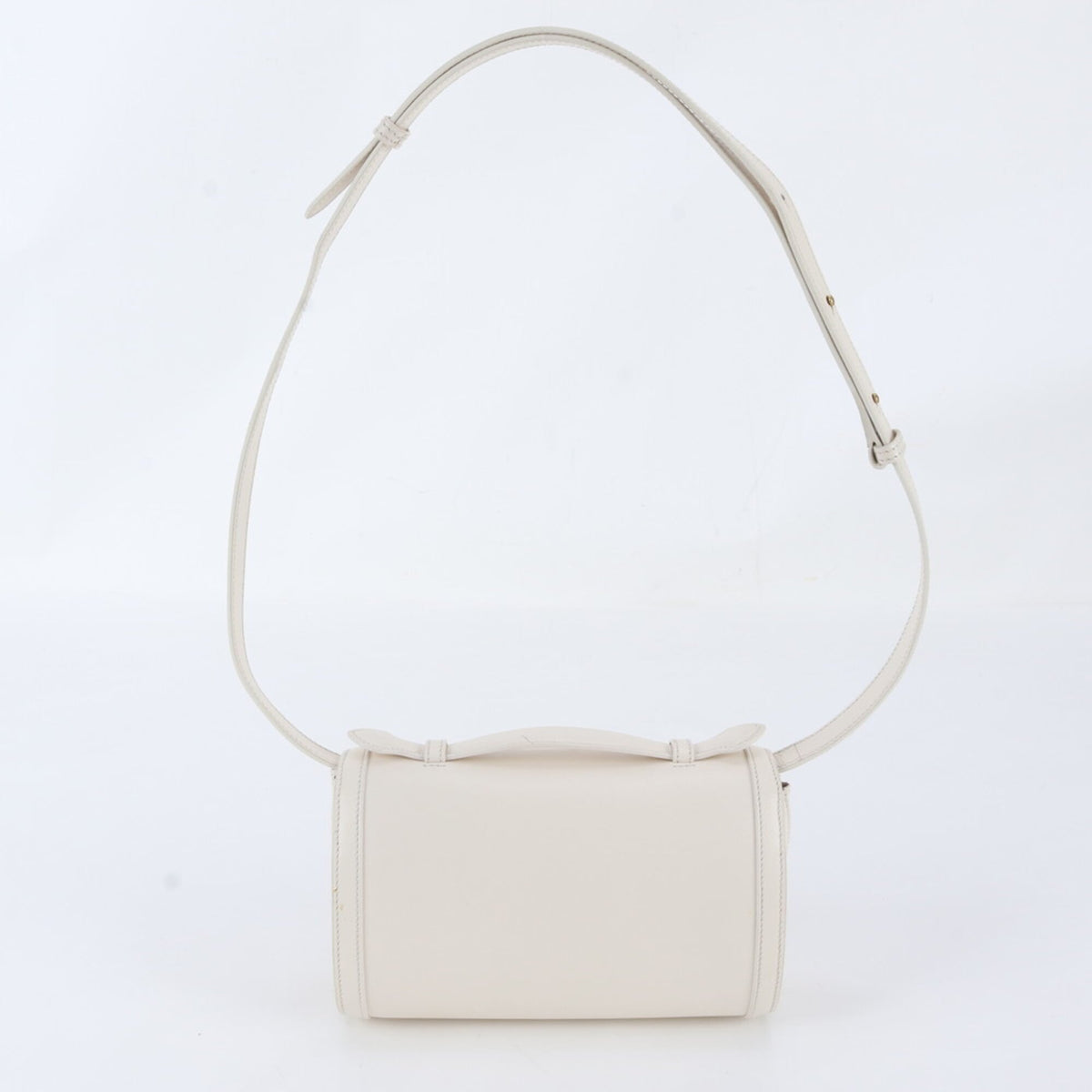 Tod's White Leather Crossbody Bag Handbag Shoulder Bag Tote Bag (Pre-Owned)