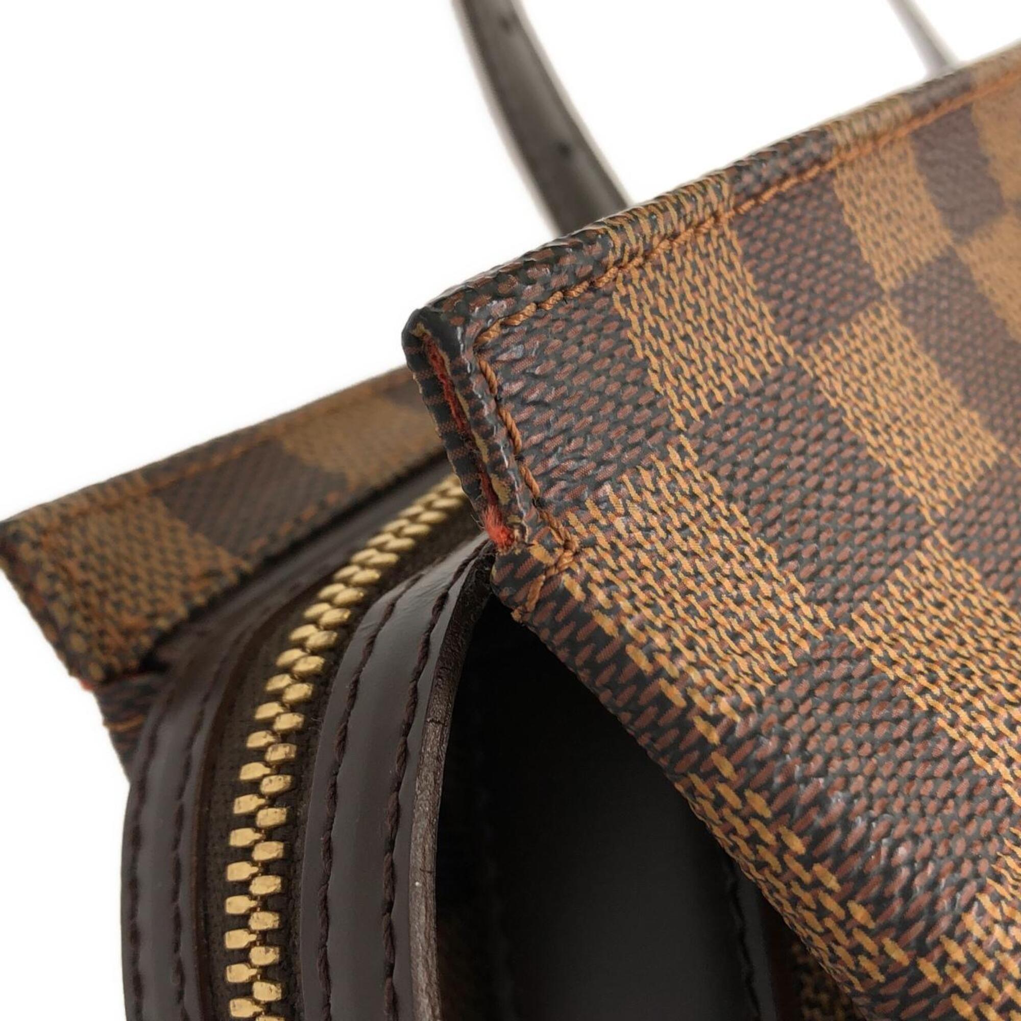 Louis Vuitton Brown Coated Canvas Shoulder Bag (Pre-Owned)