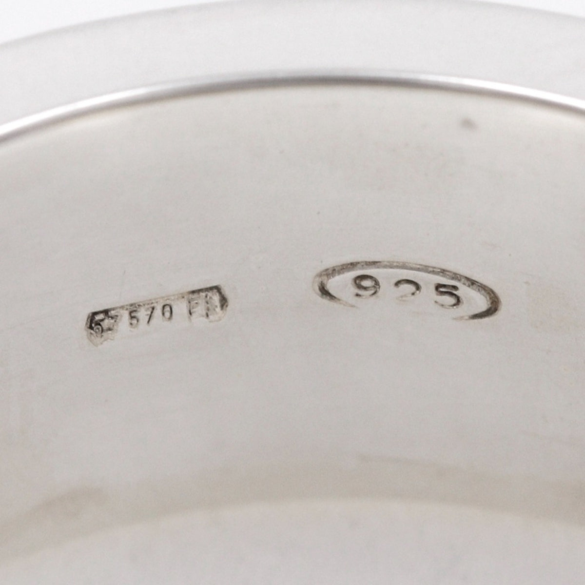 Gucci Silver 925 Band Ring (Pre-Owned)