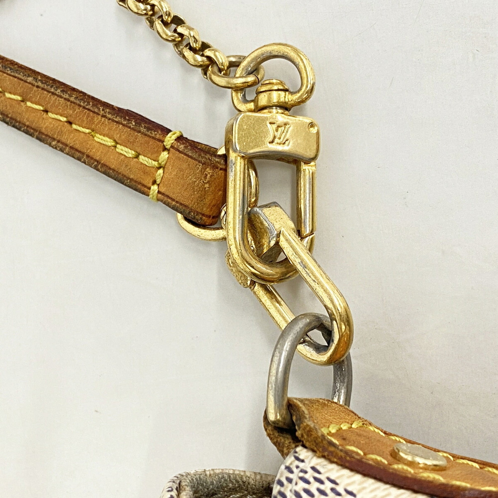 Louis Vuitton White Handbag (Pre-Owned)
