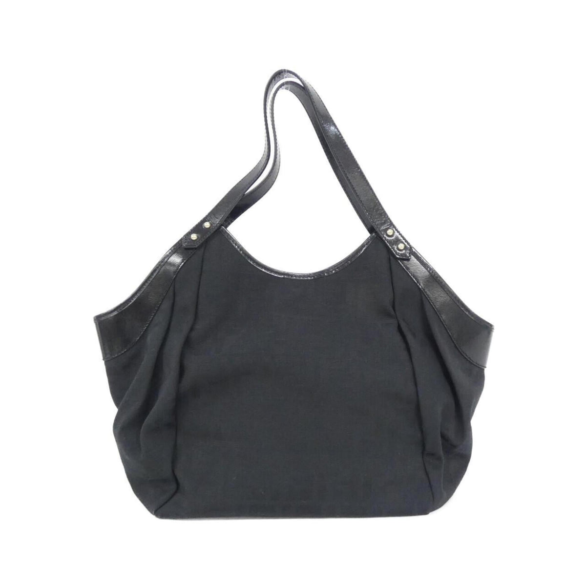 Fendi Black Canvas Handbag (Pre-Owned)