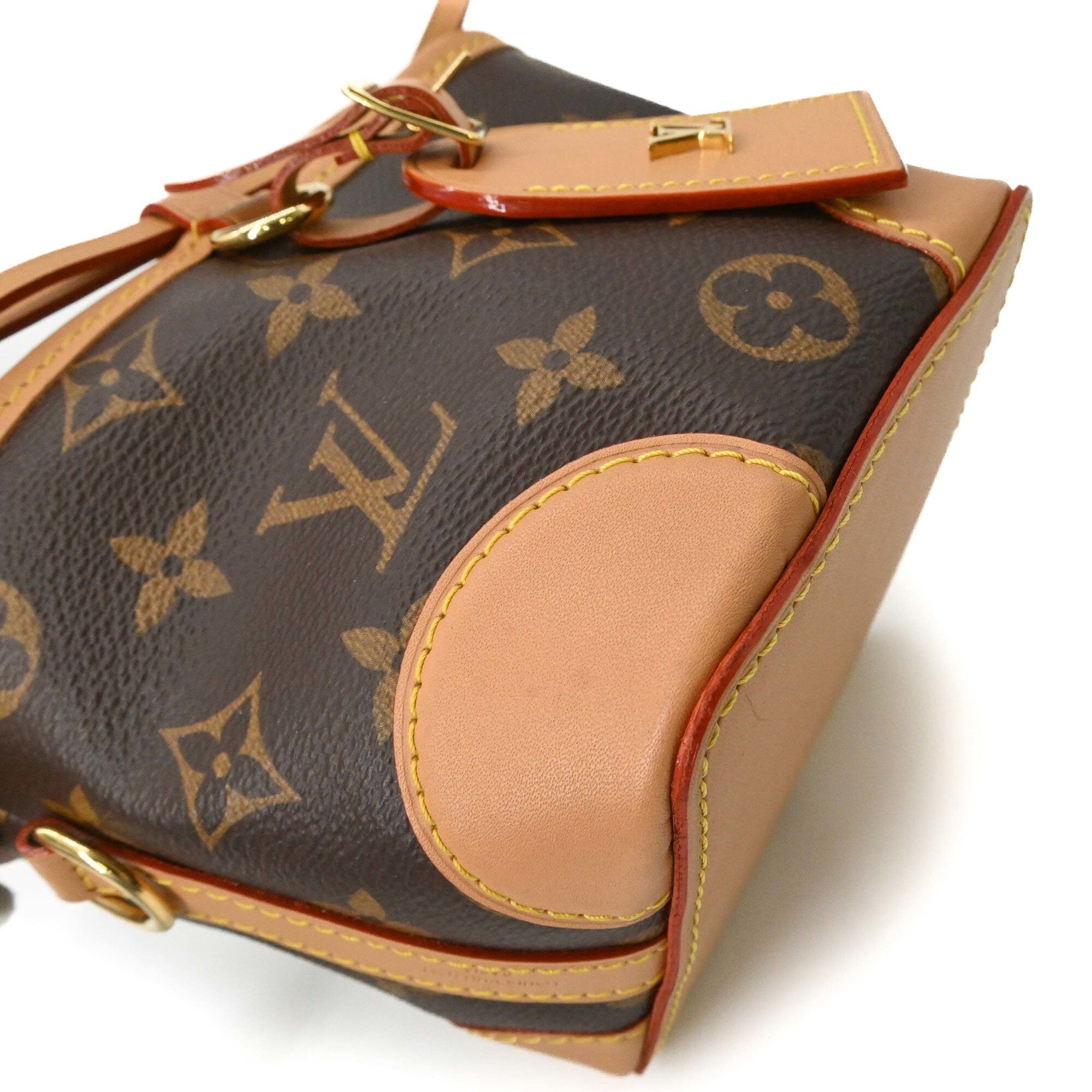 Louis Vuitton Brown Monogram Shoulder Bag (Pre-Owned)