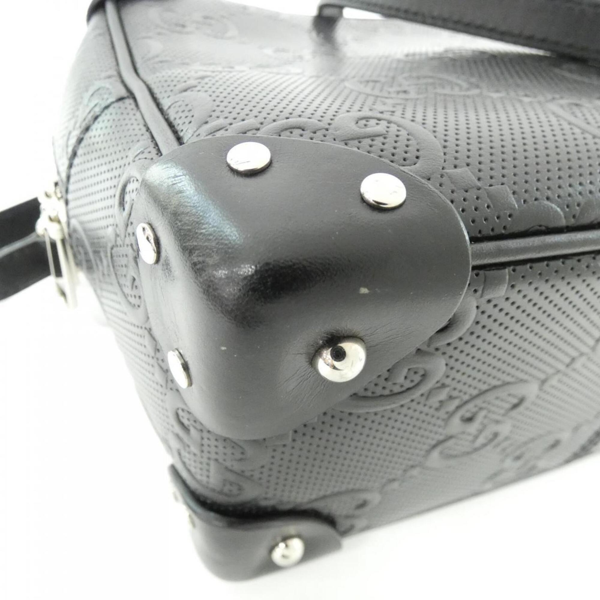 Gucci Black Leather Handbag (Pre-Owned)