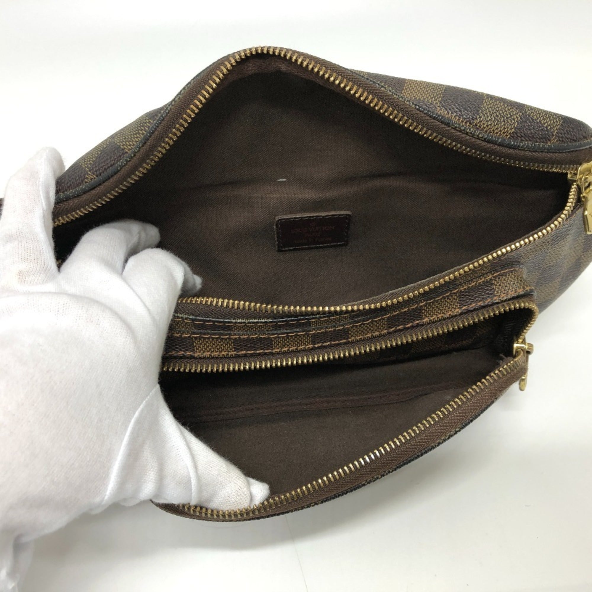 Louis Vuitton Brown Ebene Damier Canvas Fanny Pack (Pre-Owned)