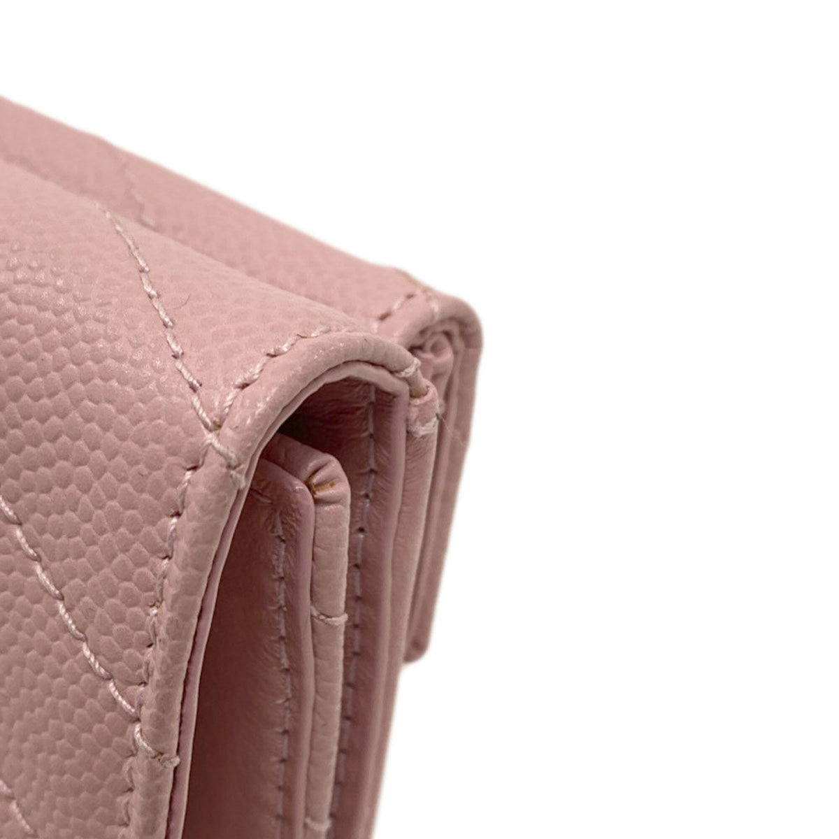 Yves Saint Laurent Pink Leather Wallet (Tri-Fold) (Pre-Owned)