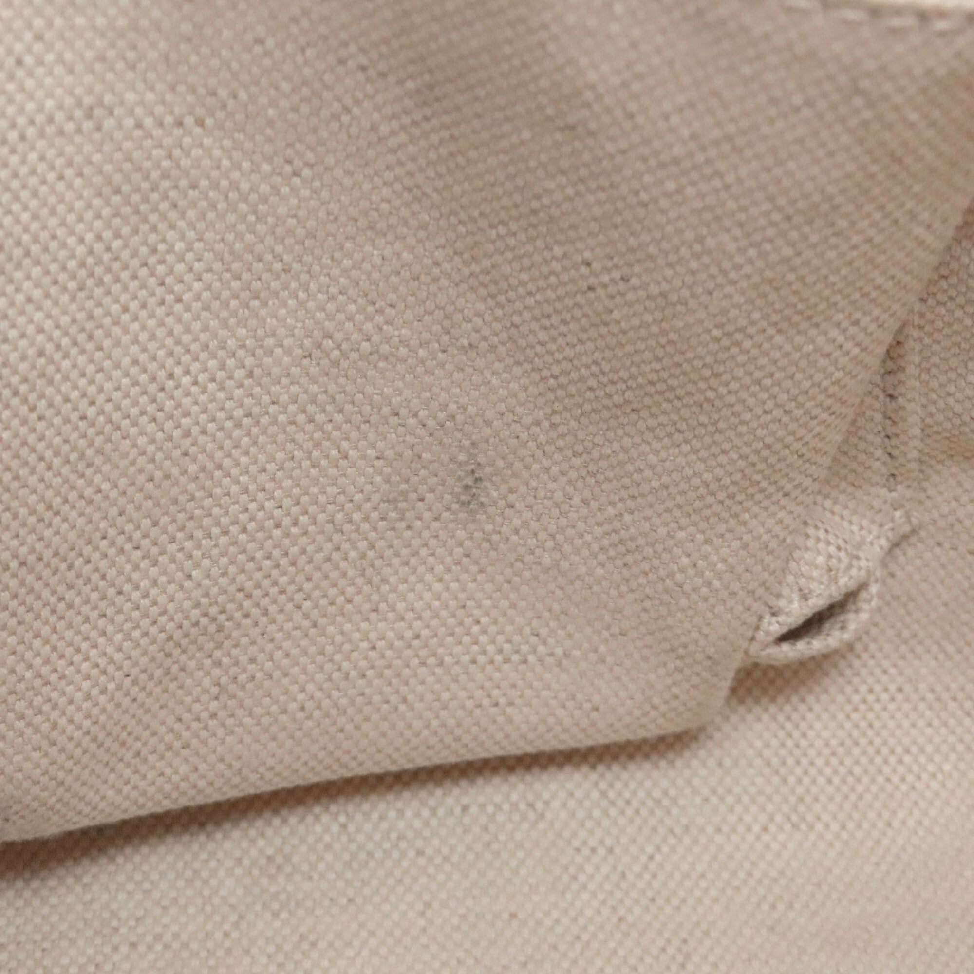 Gucci Beige Canvas Tote Bag (Pre-Owned)
