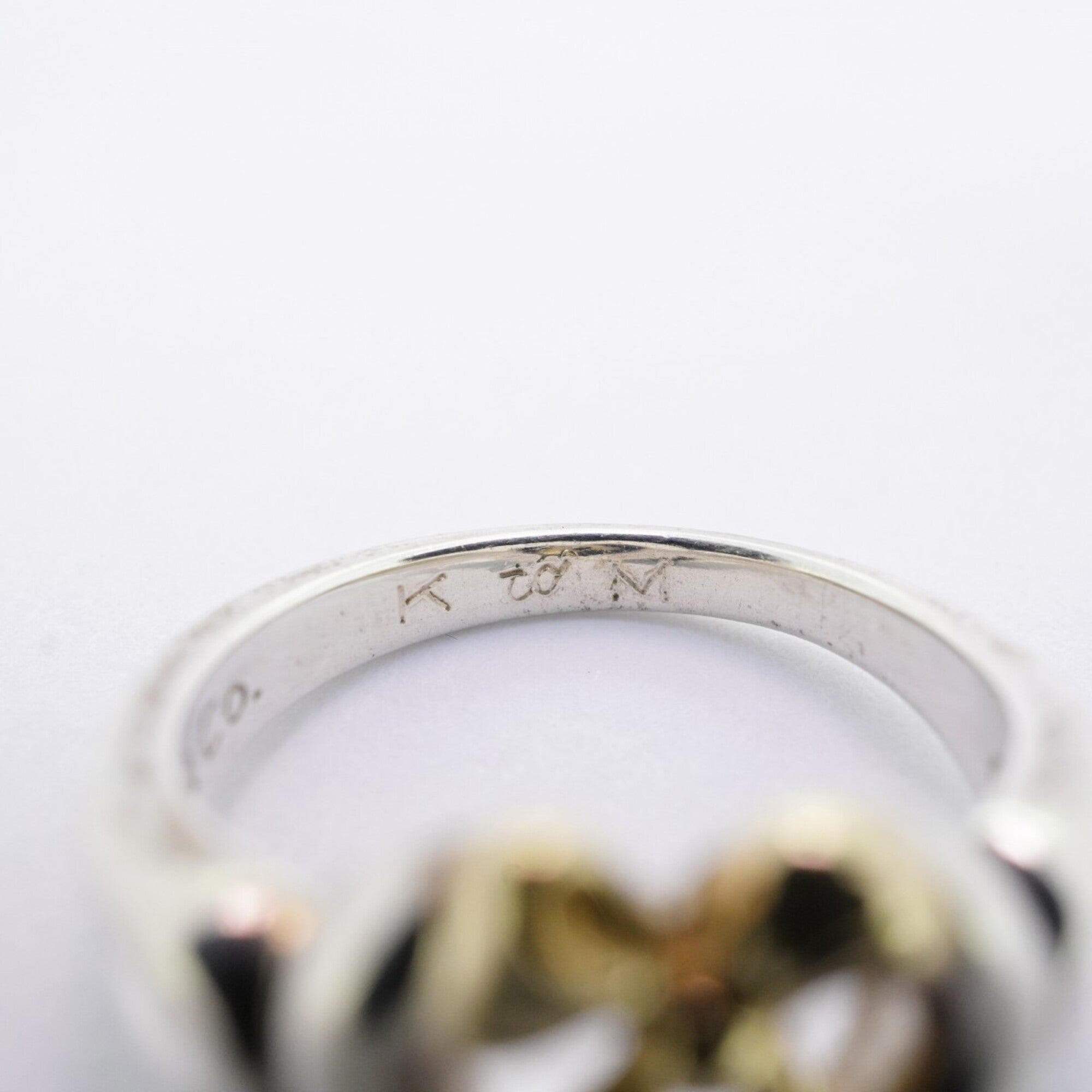 Tiffany Yellow Gold (18K) Silver 925 Band Ring (Pre-Owned)