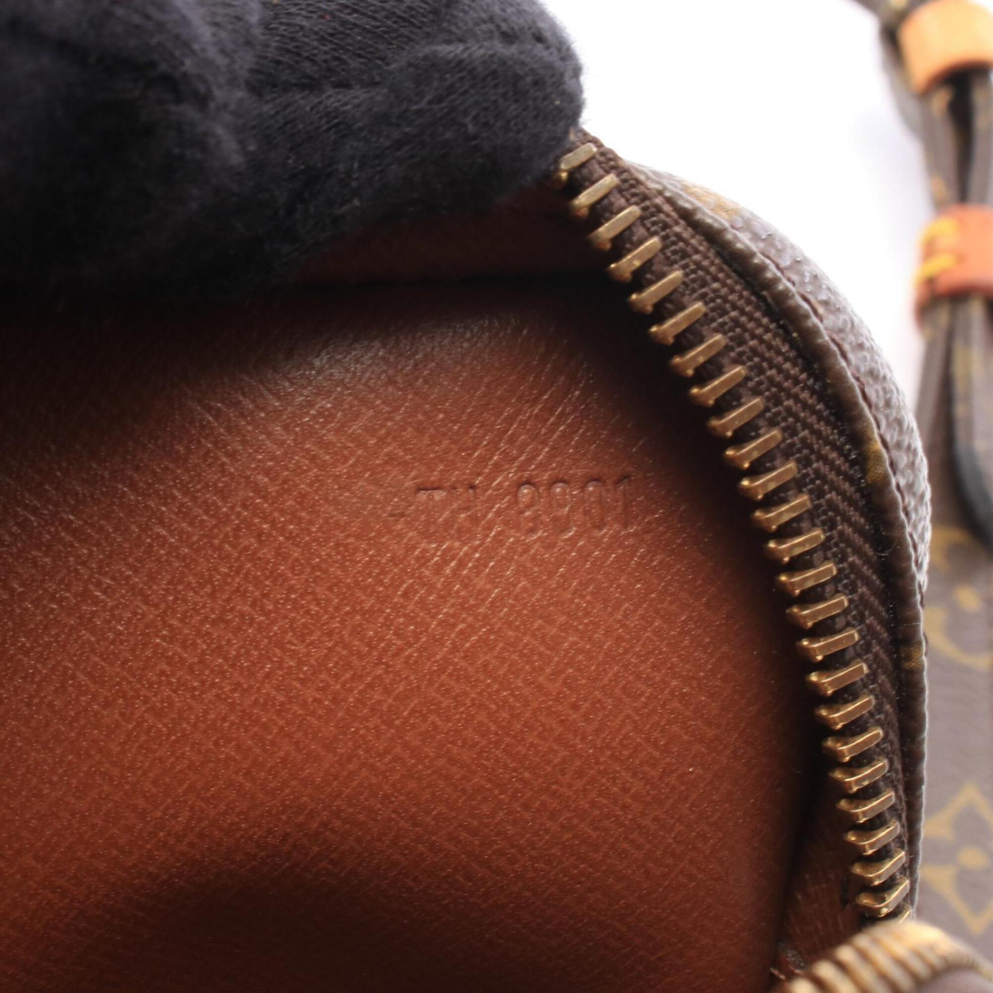 Louis Vuitton Brown Pvc Leather Handbag Shoulder Bag (Pre-Owned)