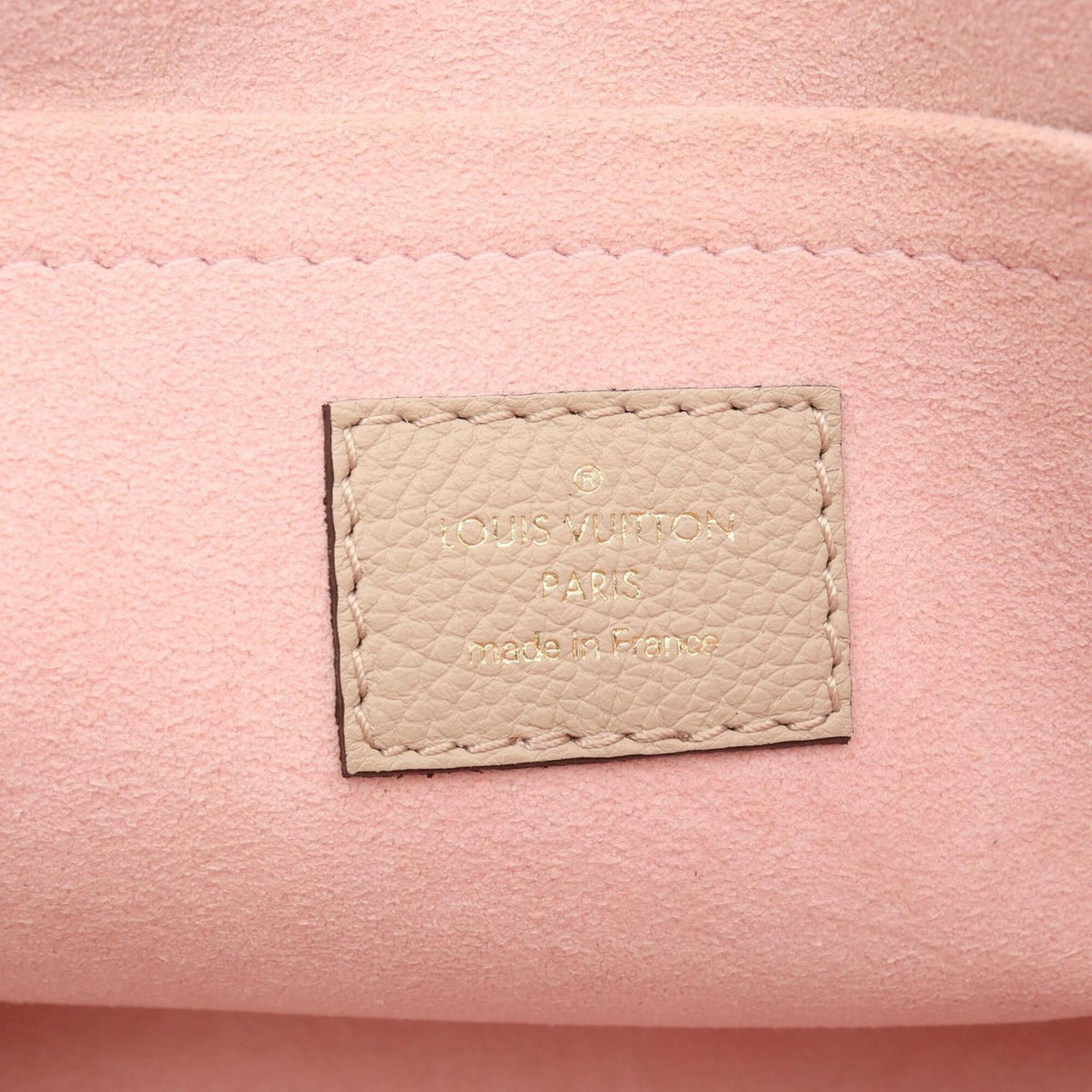 Louis Vuitton Pink Leather Shoulder Bag (Pre-Owned)