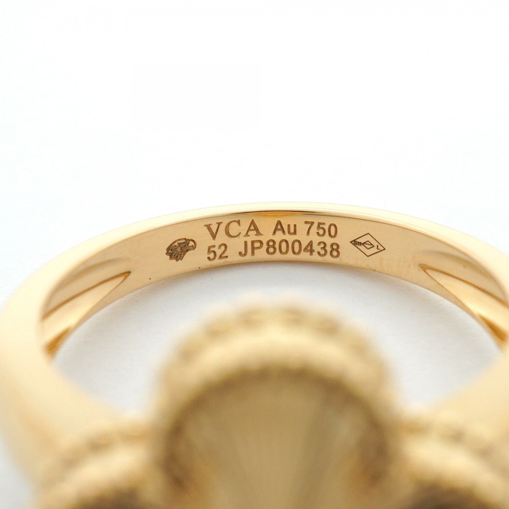 Van Cleef & Arpels Yellow Gold (18K) Band Ring (Pre-Owned)