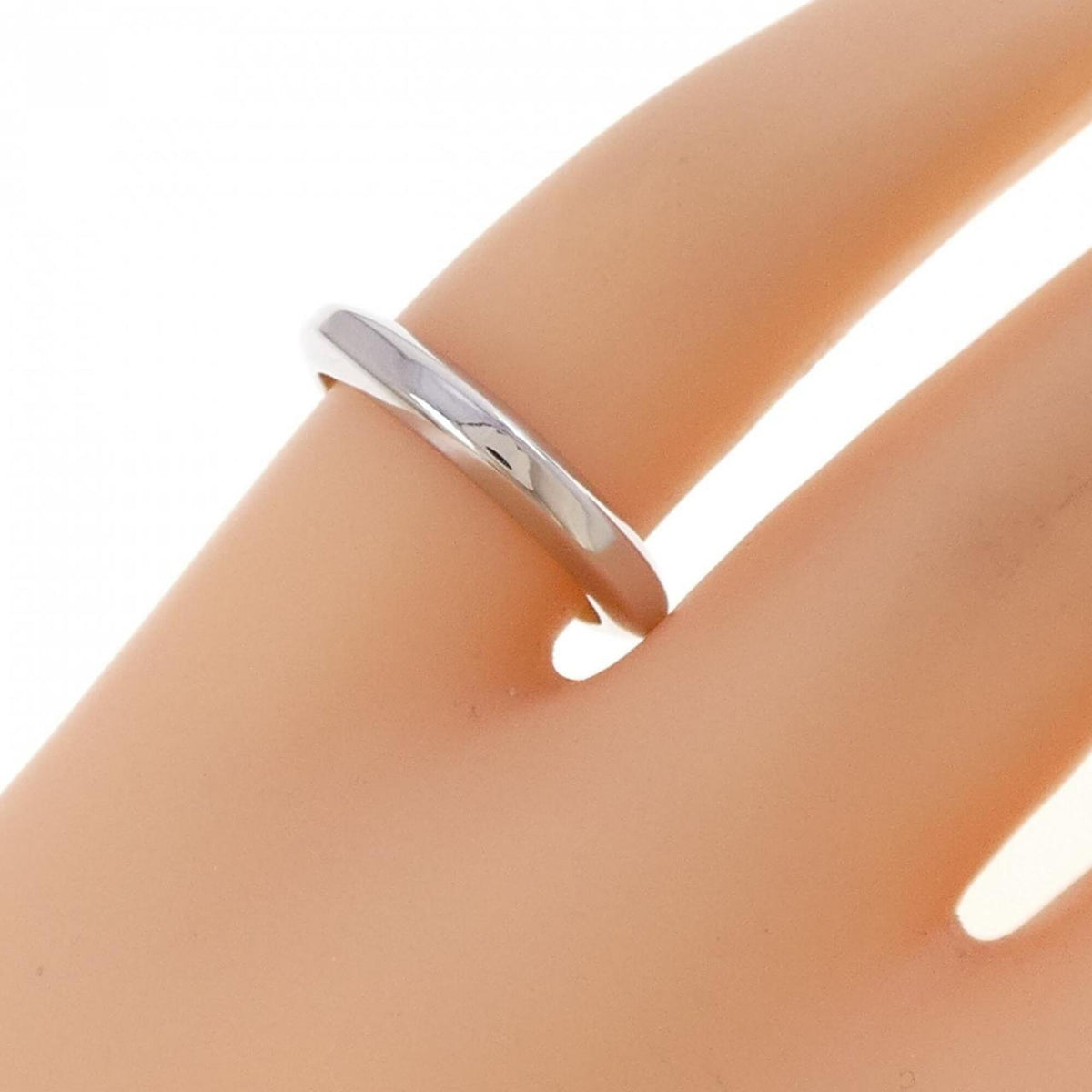 Cartier Platinum 950 Band Ring (Pre-Owned)