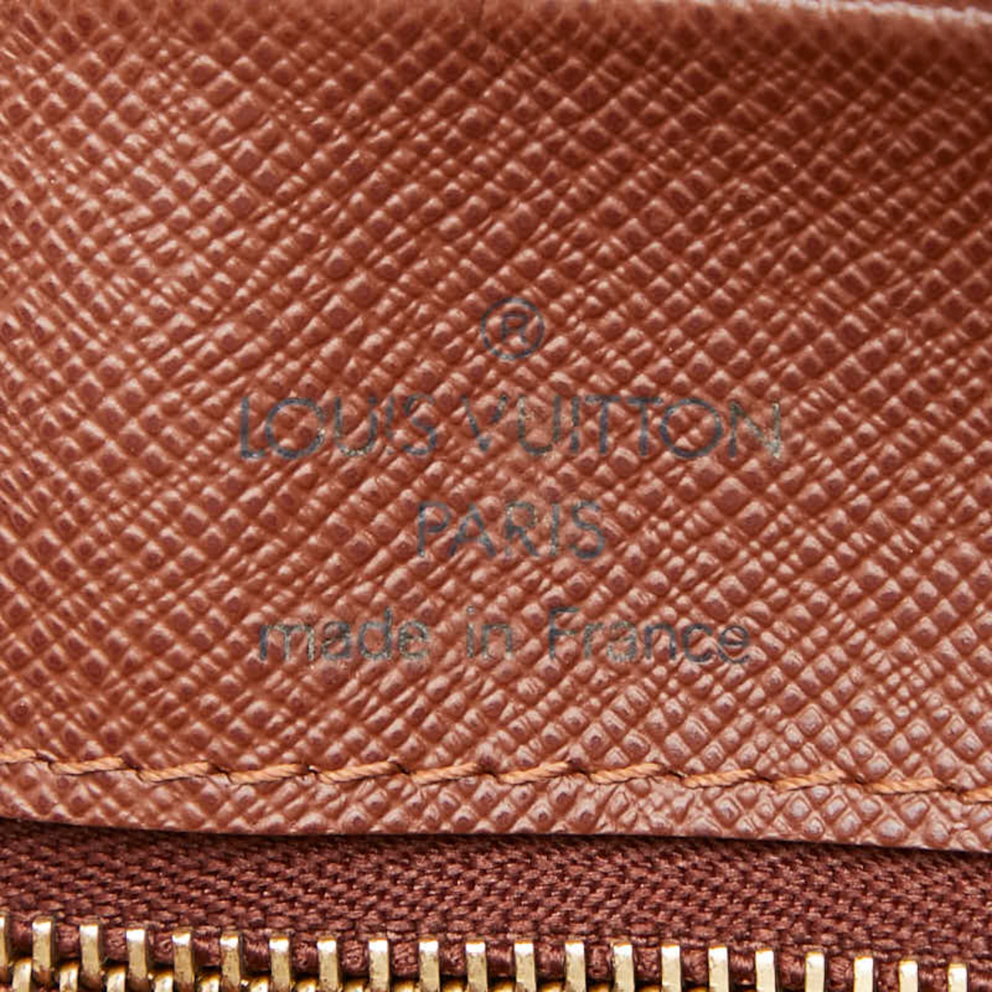 Louis Vuitton Brown Pvc Leather Shoulder Bag (Pre-Owned)