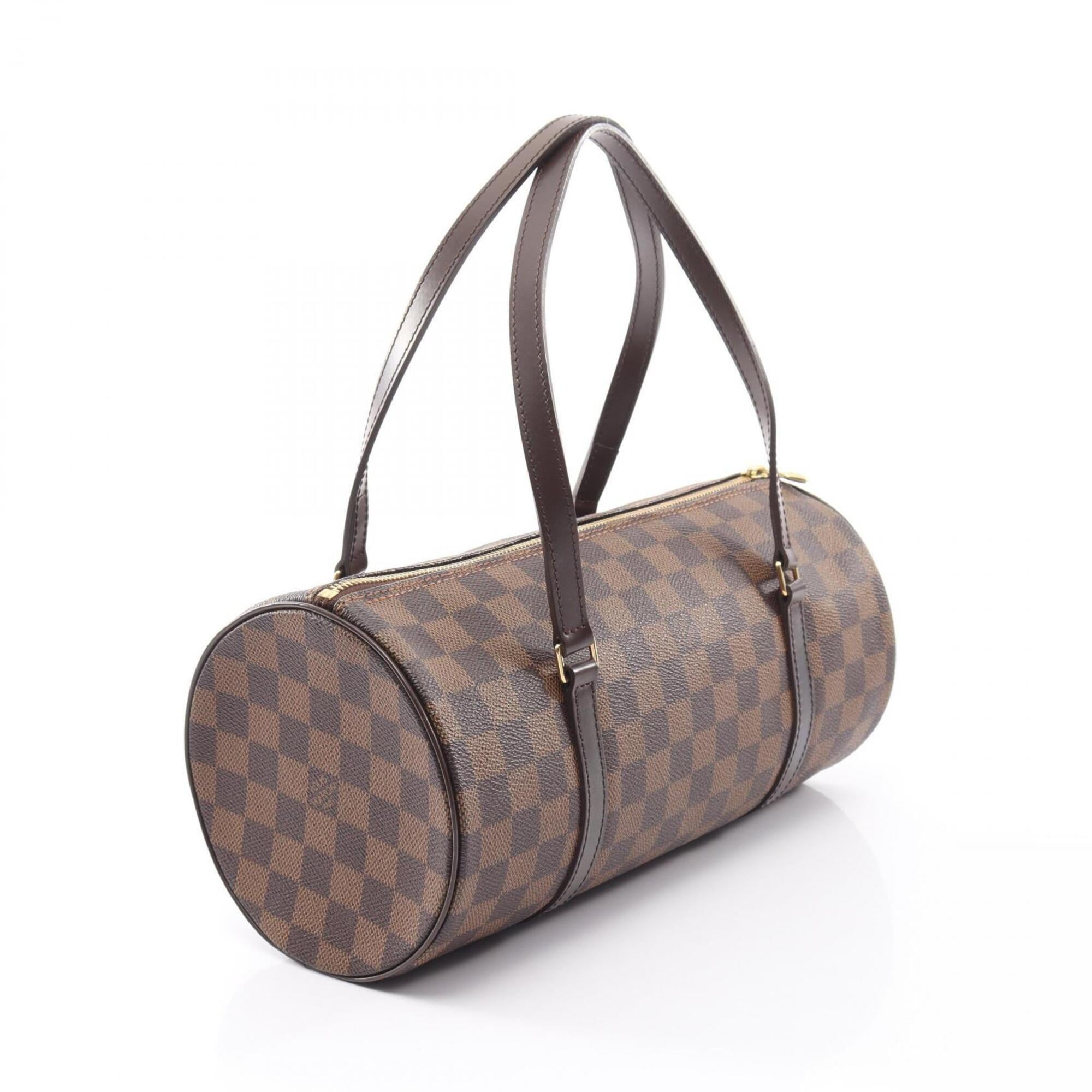 Louis Vuitton Brown Ebene Coated Canvas Damier Canvas Pvc Leather Handbag (Pre-Owned)