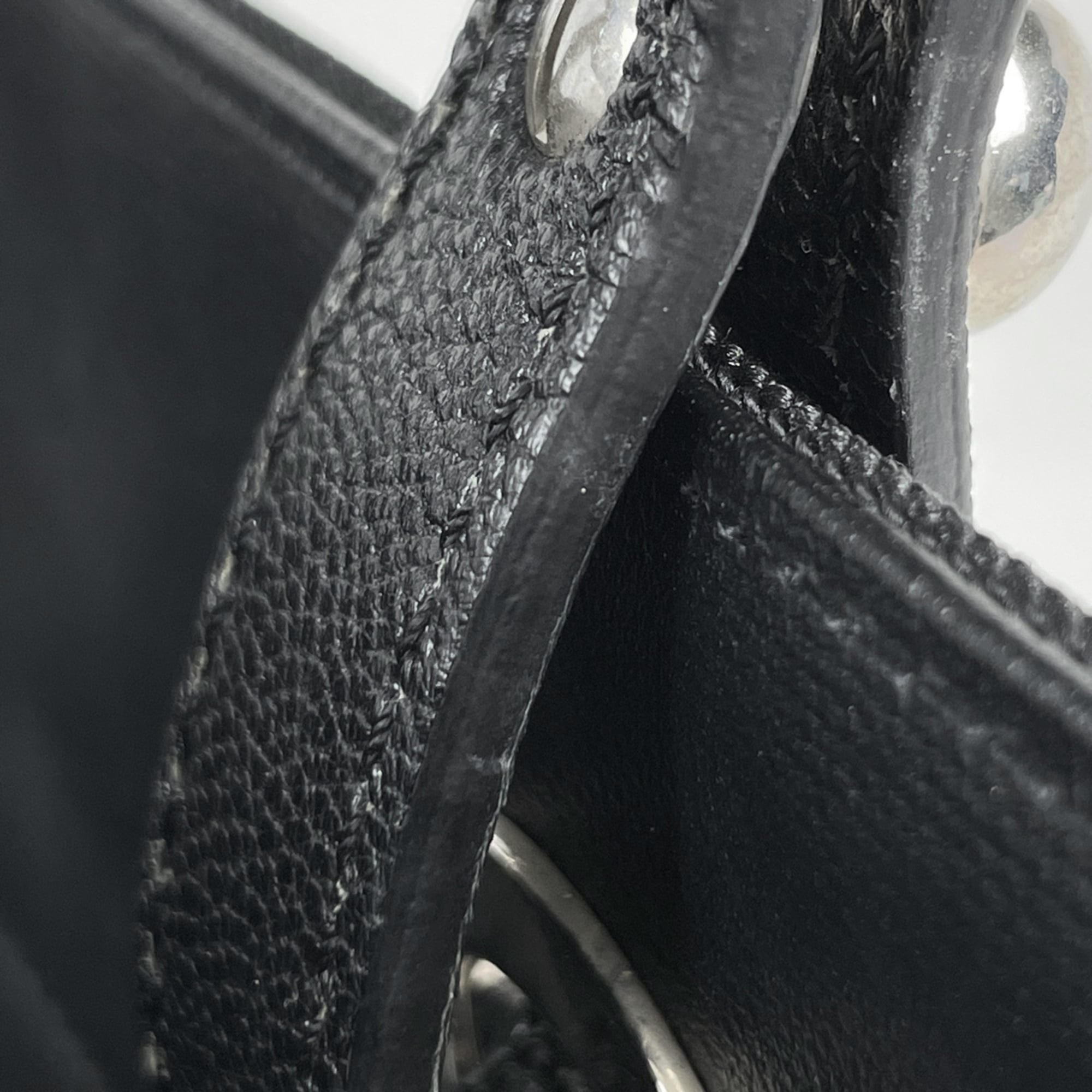 Chanel Black Coated Canvas Tote Bag (Pre-Owned)