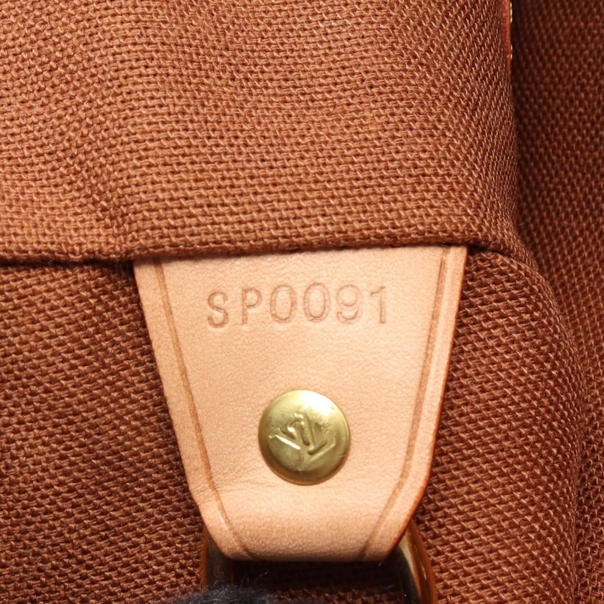 Louis Vuitton Brown Monogram Coated Canvas Backpack (Pre-Owned)