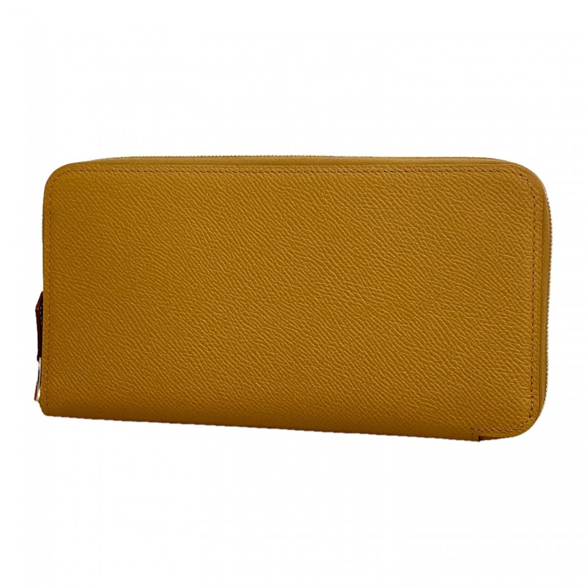 Hermes Brown Epsom Leather Long Wallet (Bi-Fold) (Pre-Owned)